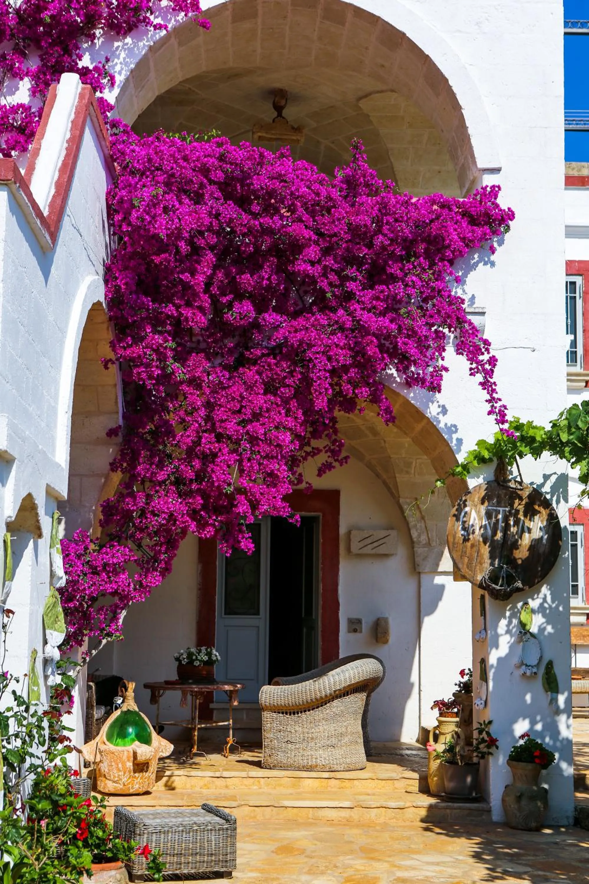 Patio in Masseria Montenapoleone