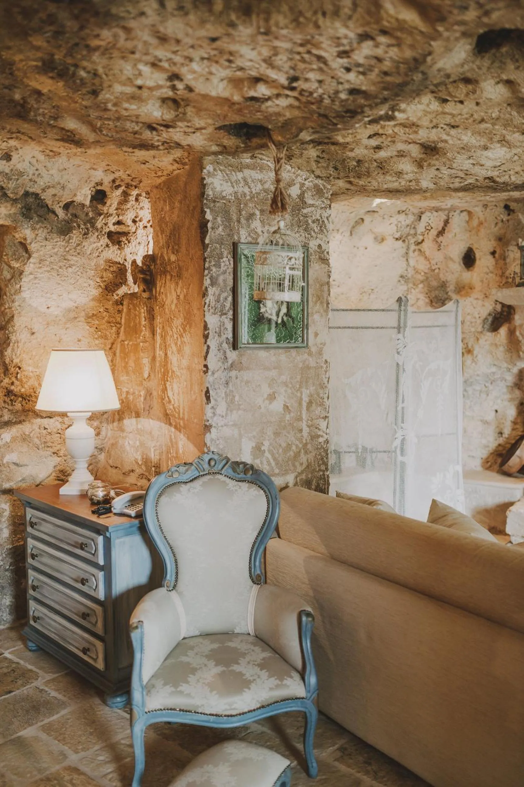 Decorative detail in Masseria Montenapoleone