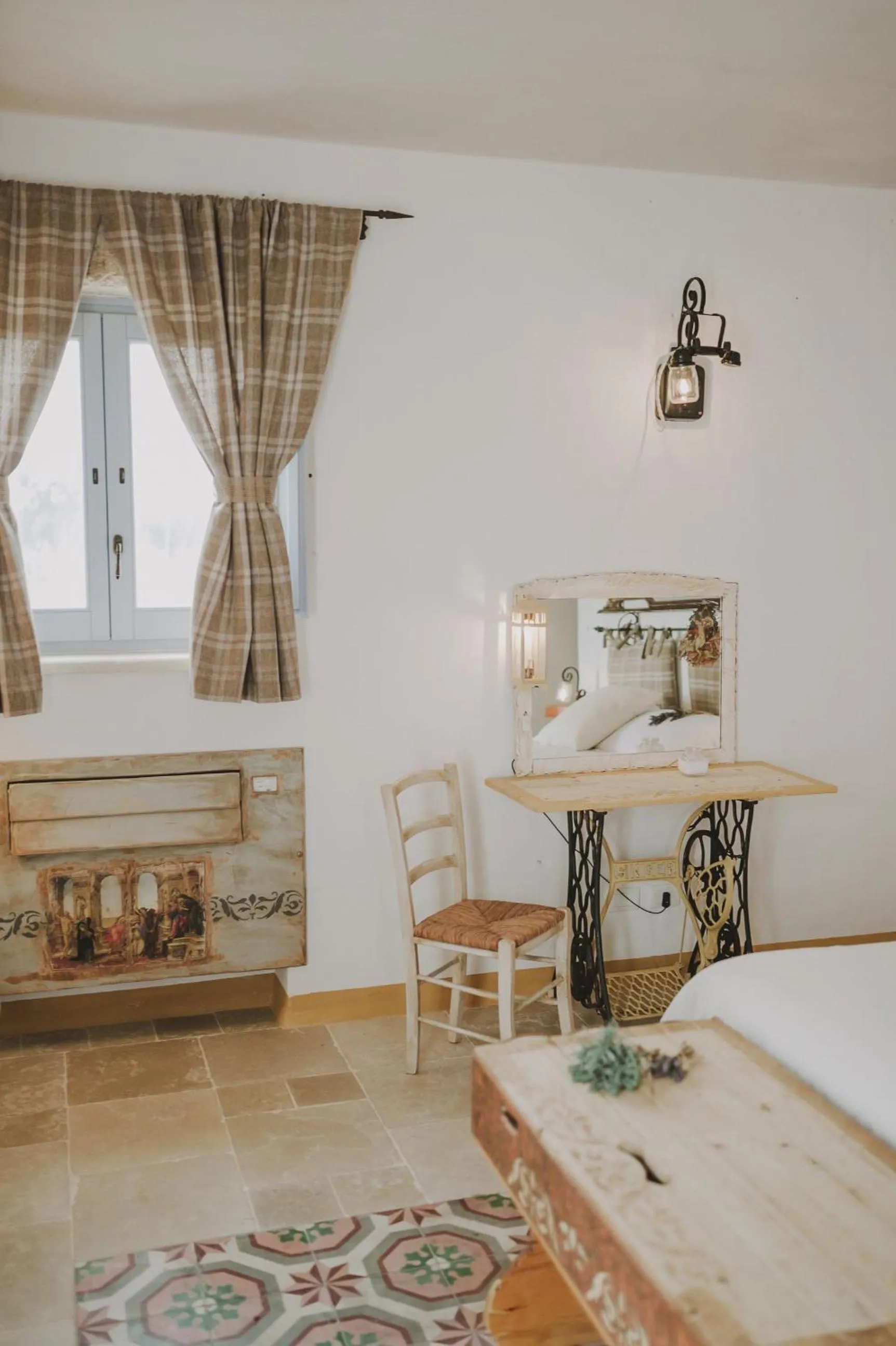 Bedroom in Masseria Montenapoleone