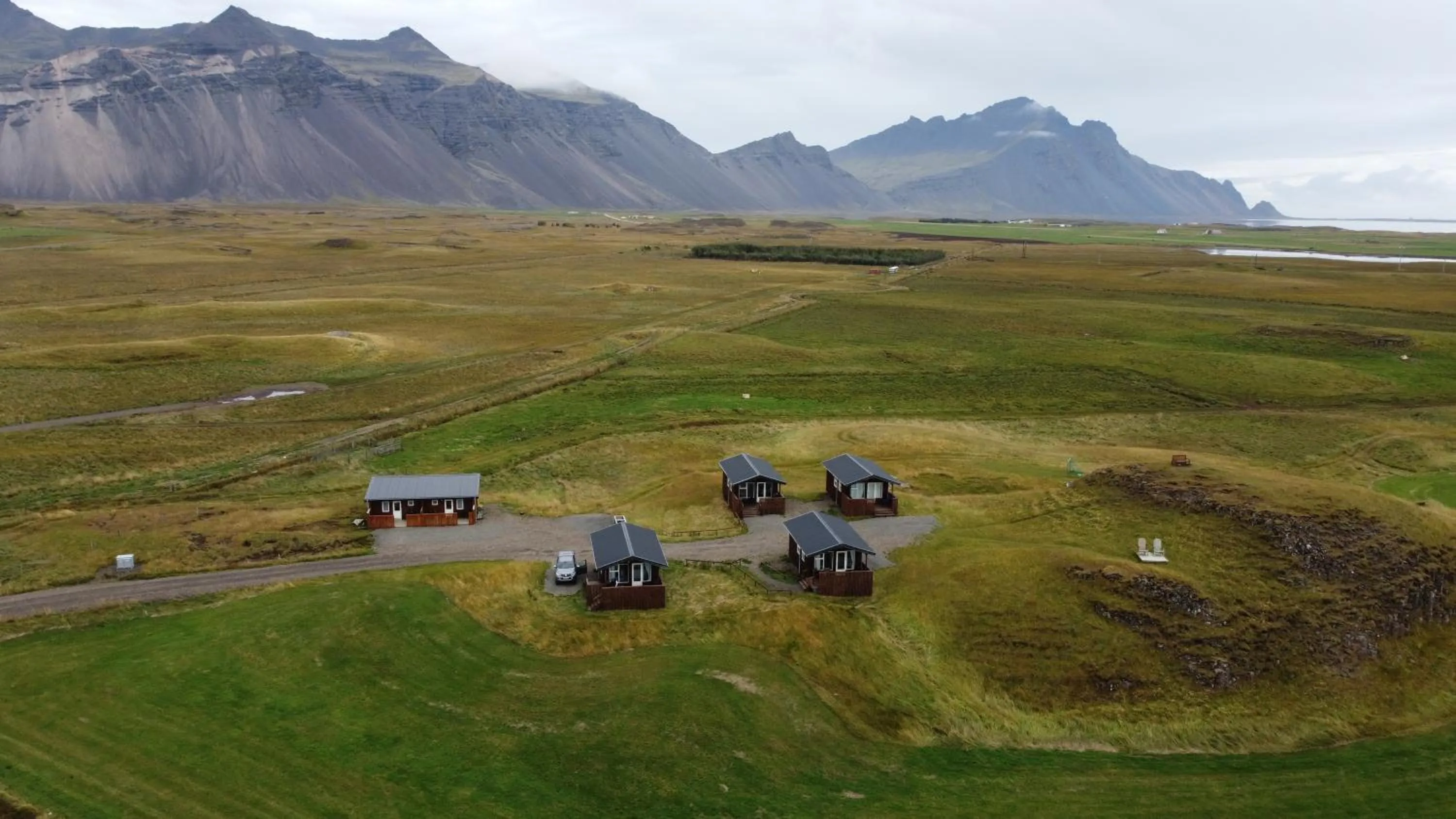 Natural landscape in Aurora Cabins