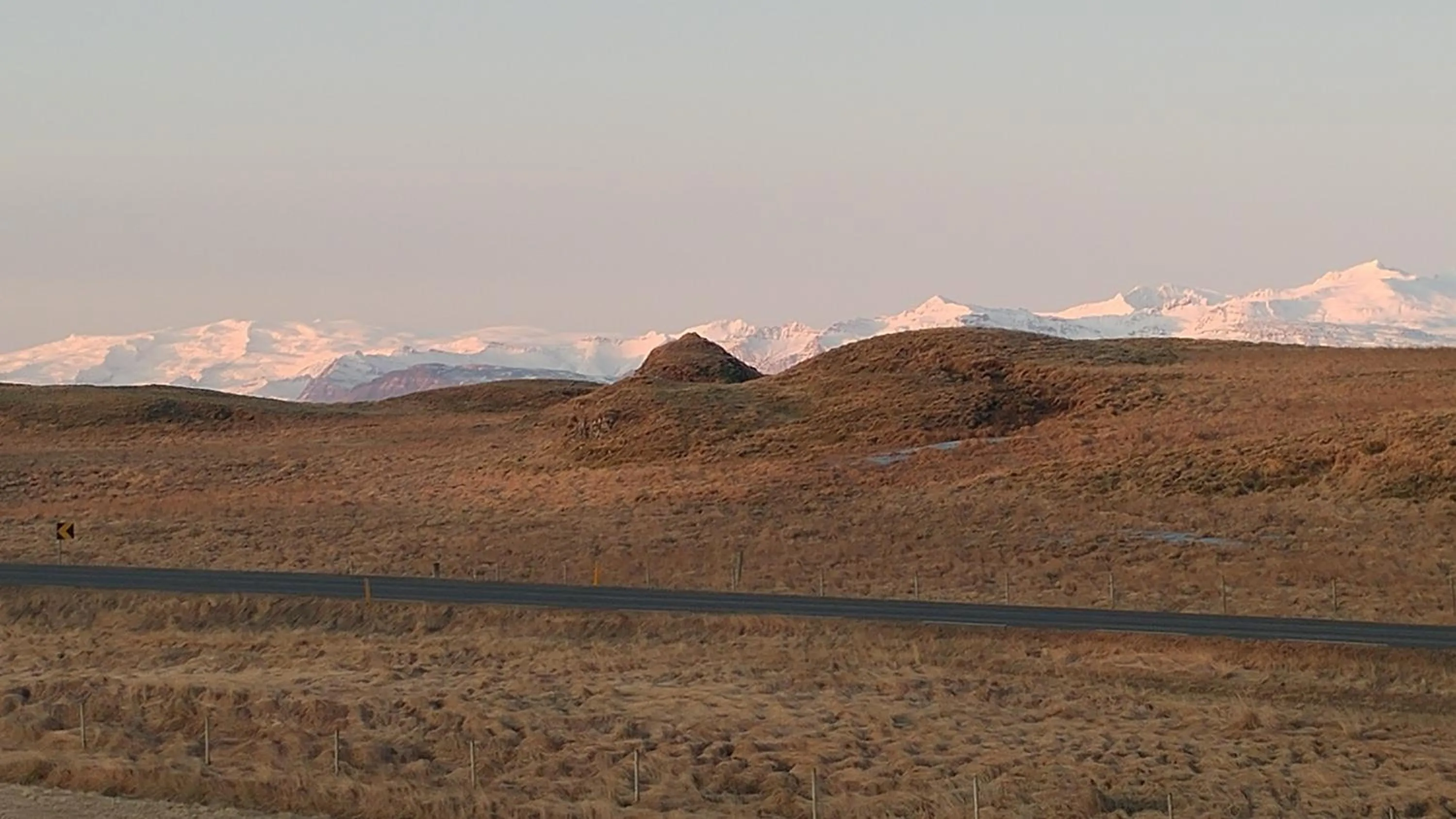 Natural landscape in Aurora Cabins