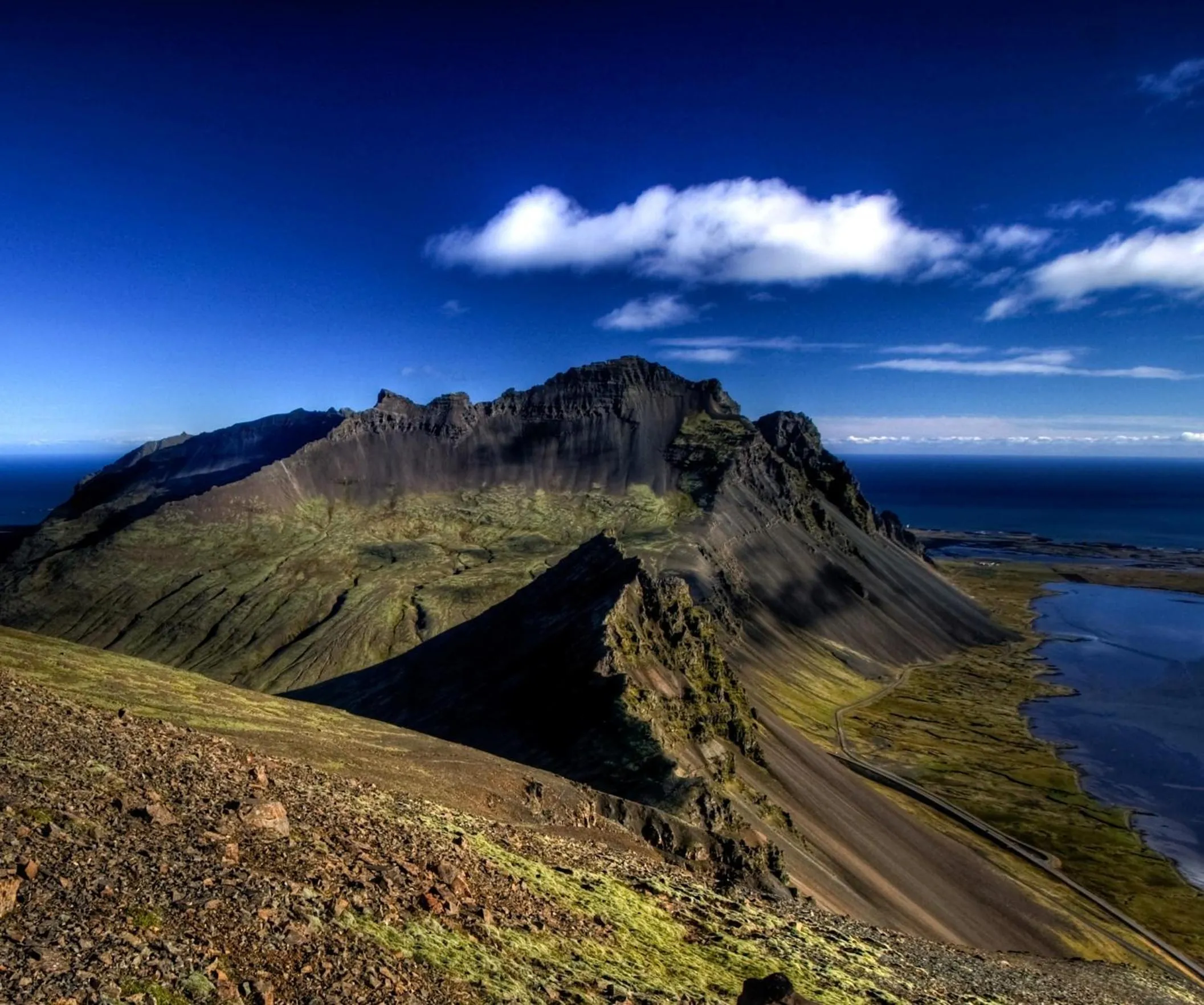 Natural landscape in Aurora Cabins