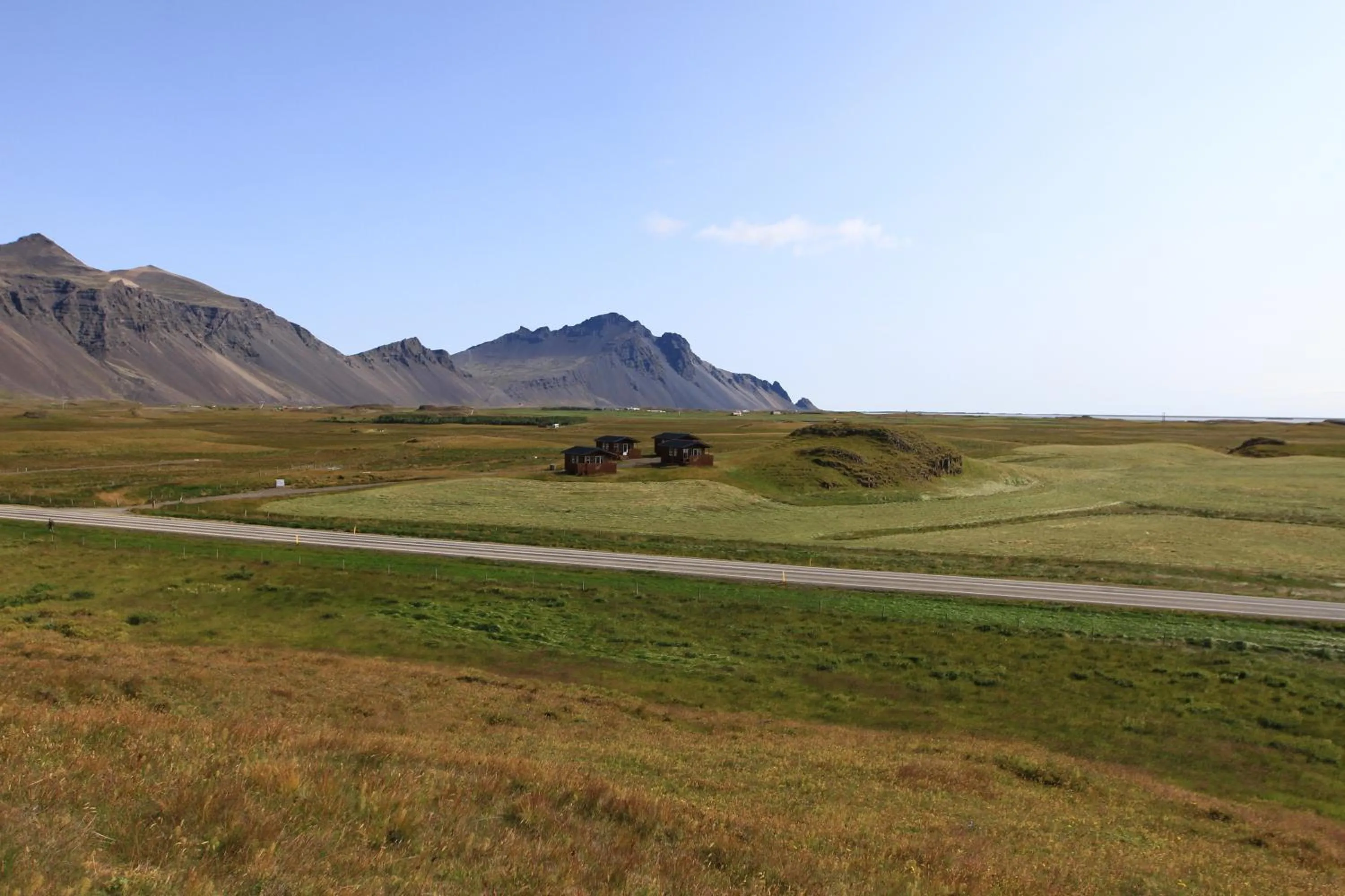 Mountain view in Aurora Cabins