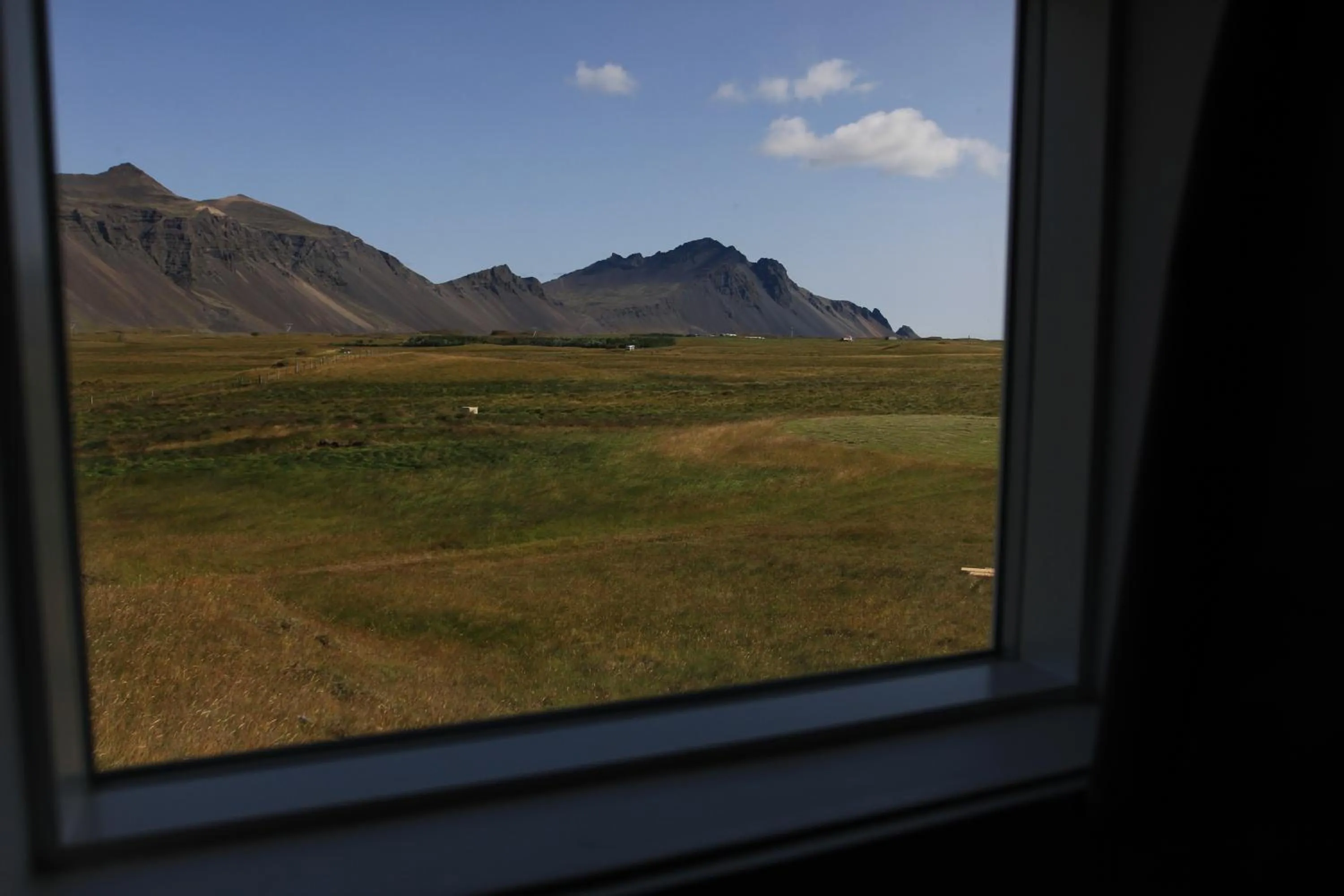 Mountain view in Aurora Cabins