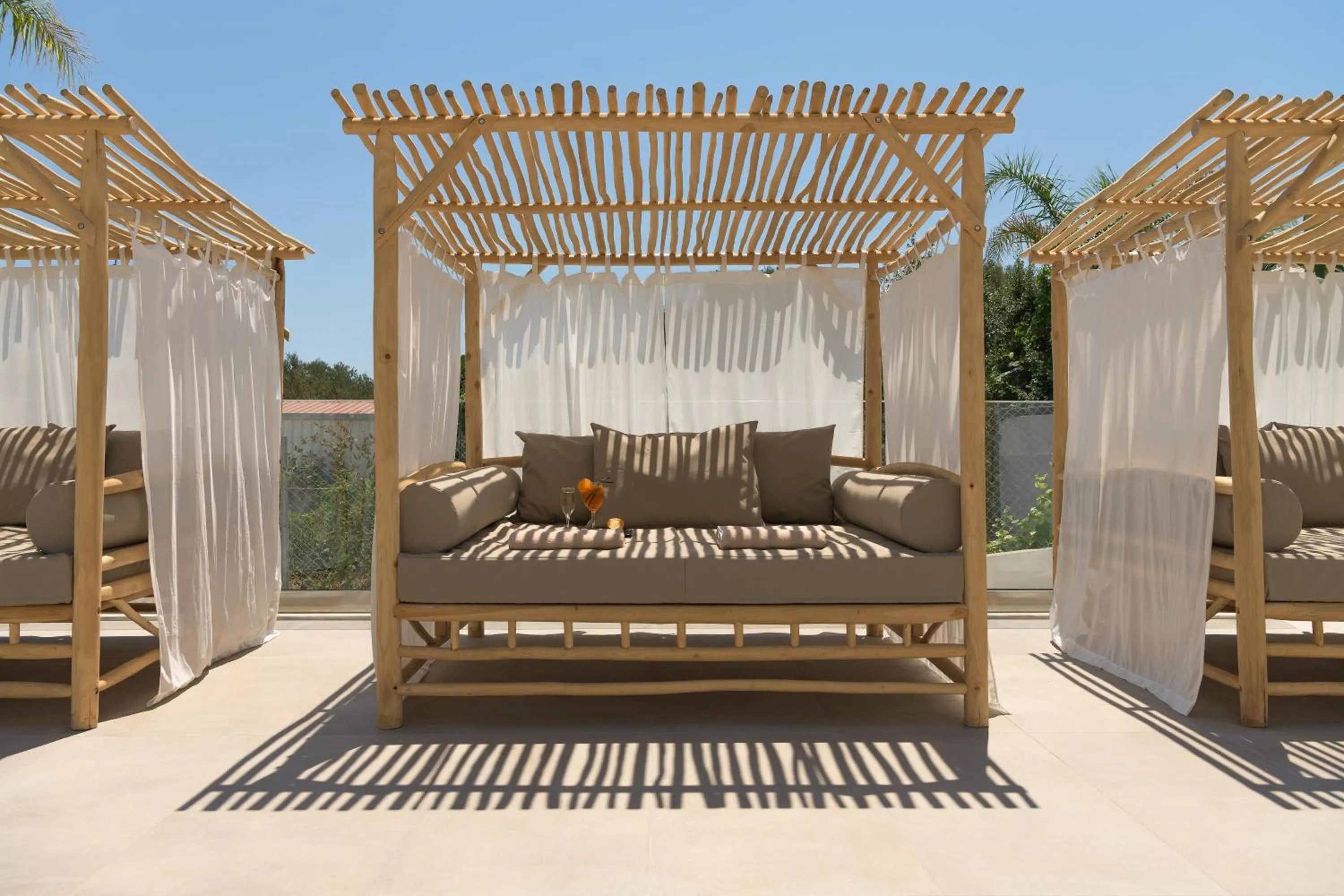 Swimming pool in Sergios Hotel