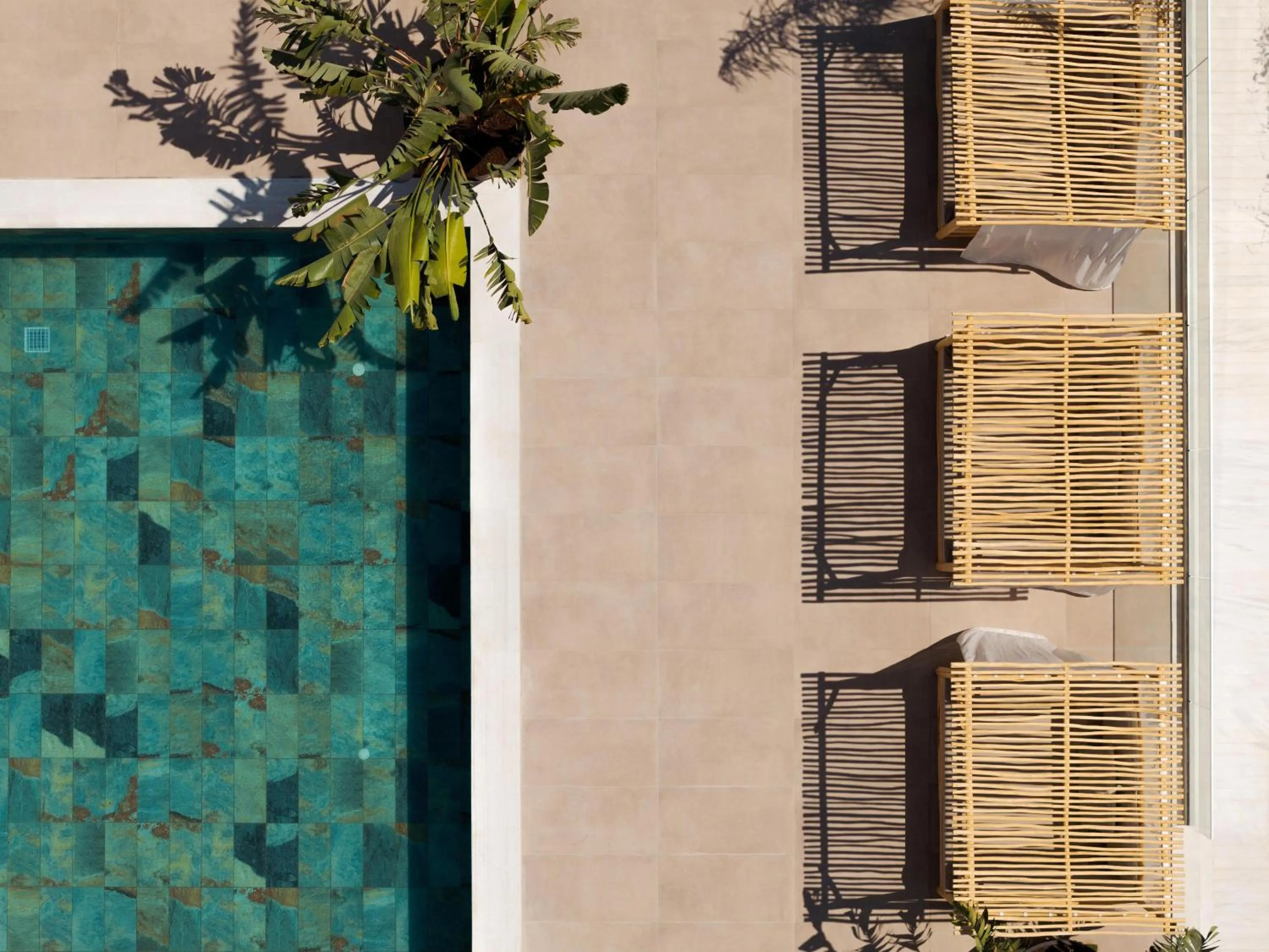 Swimming pool in Sergios Hotel