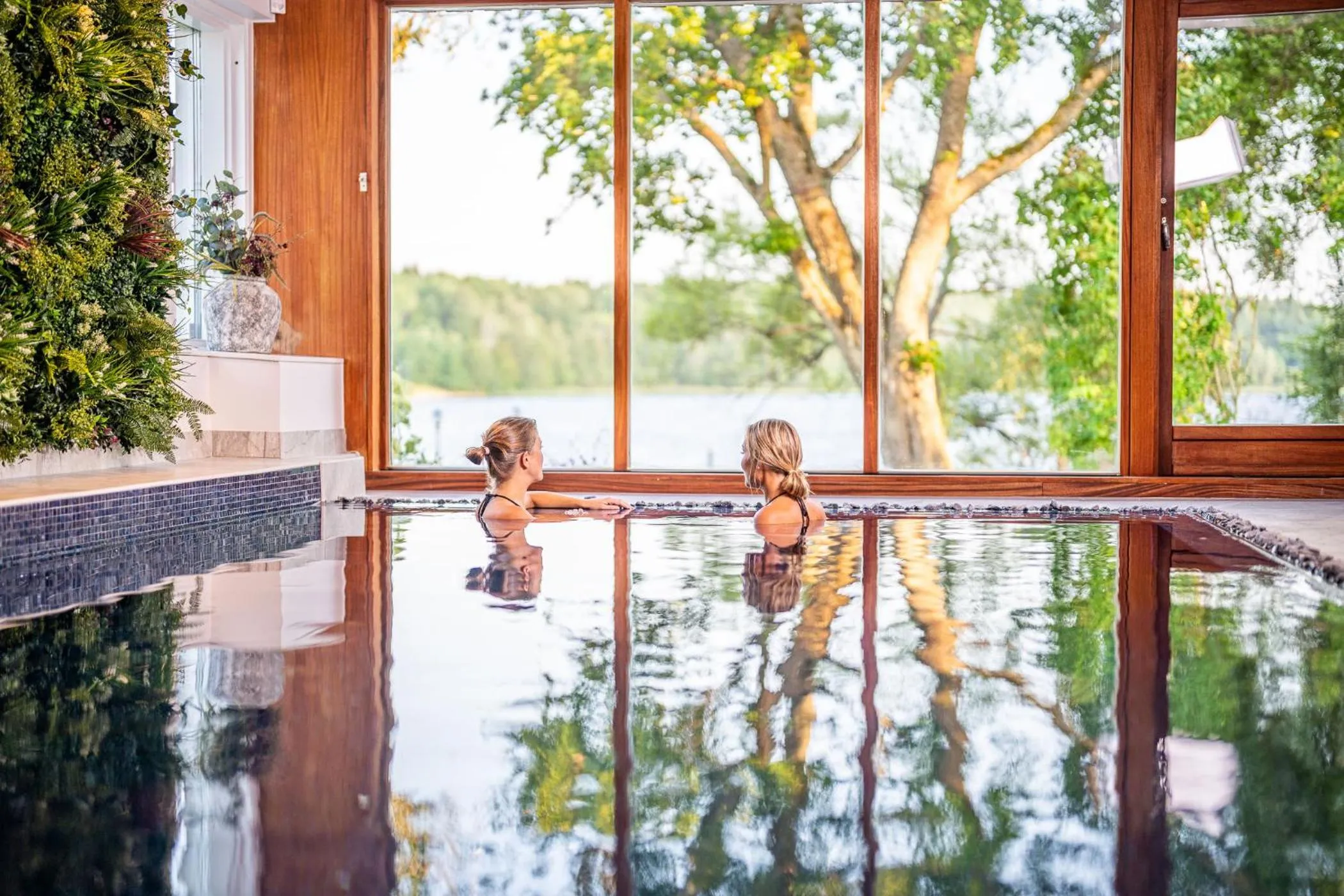 Lake view in Steningevik