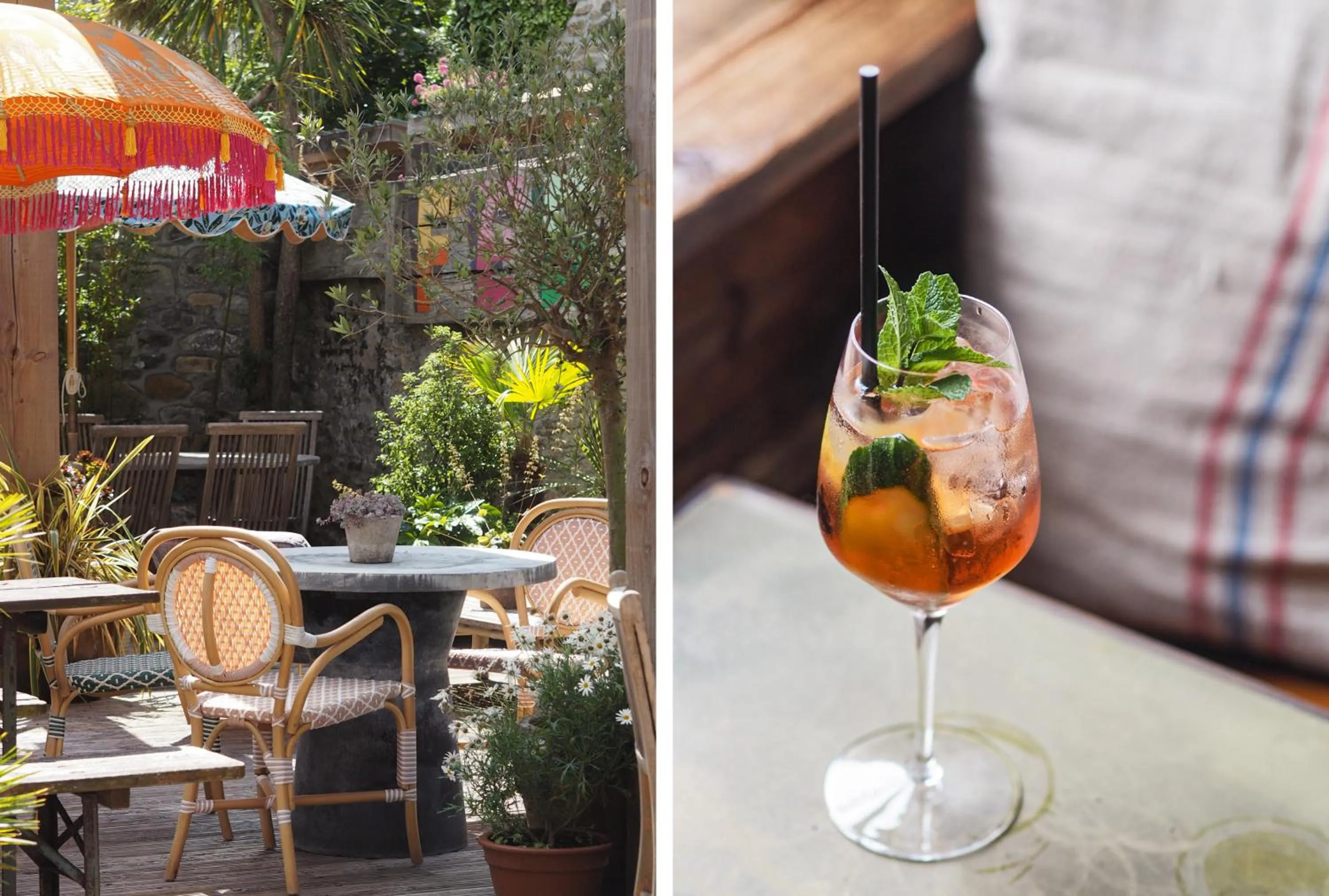 Garden in Artist Residence Cornwall