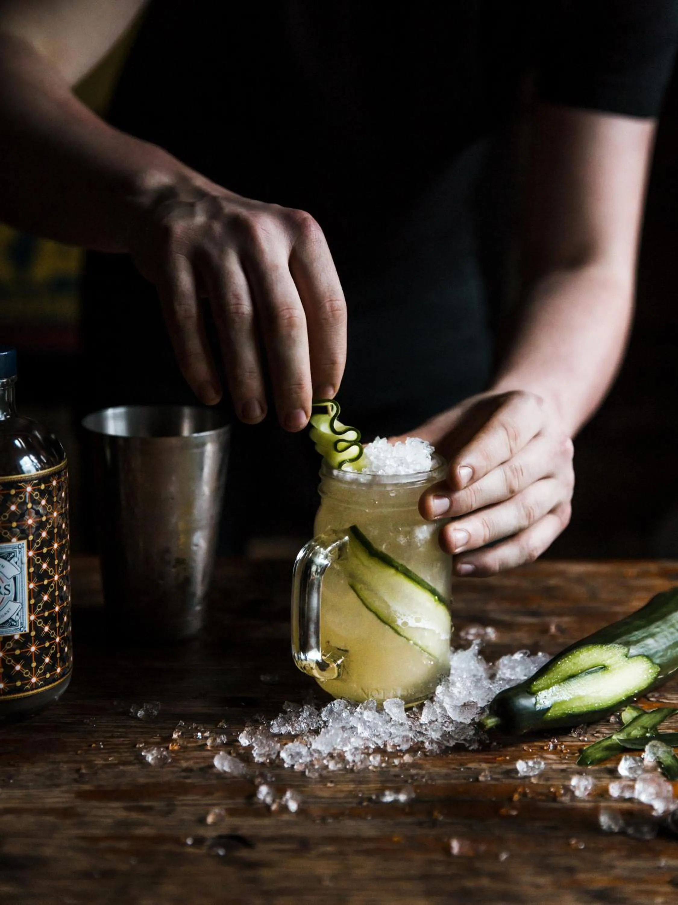 Drinks in Artist Residence Cornwall