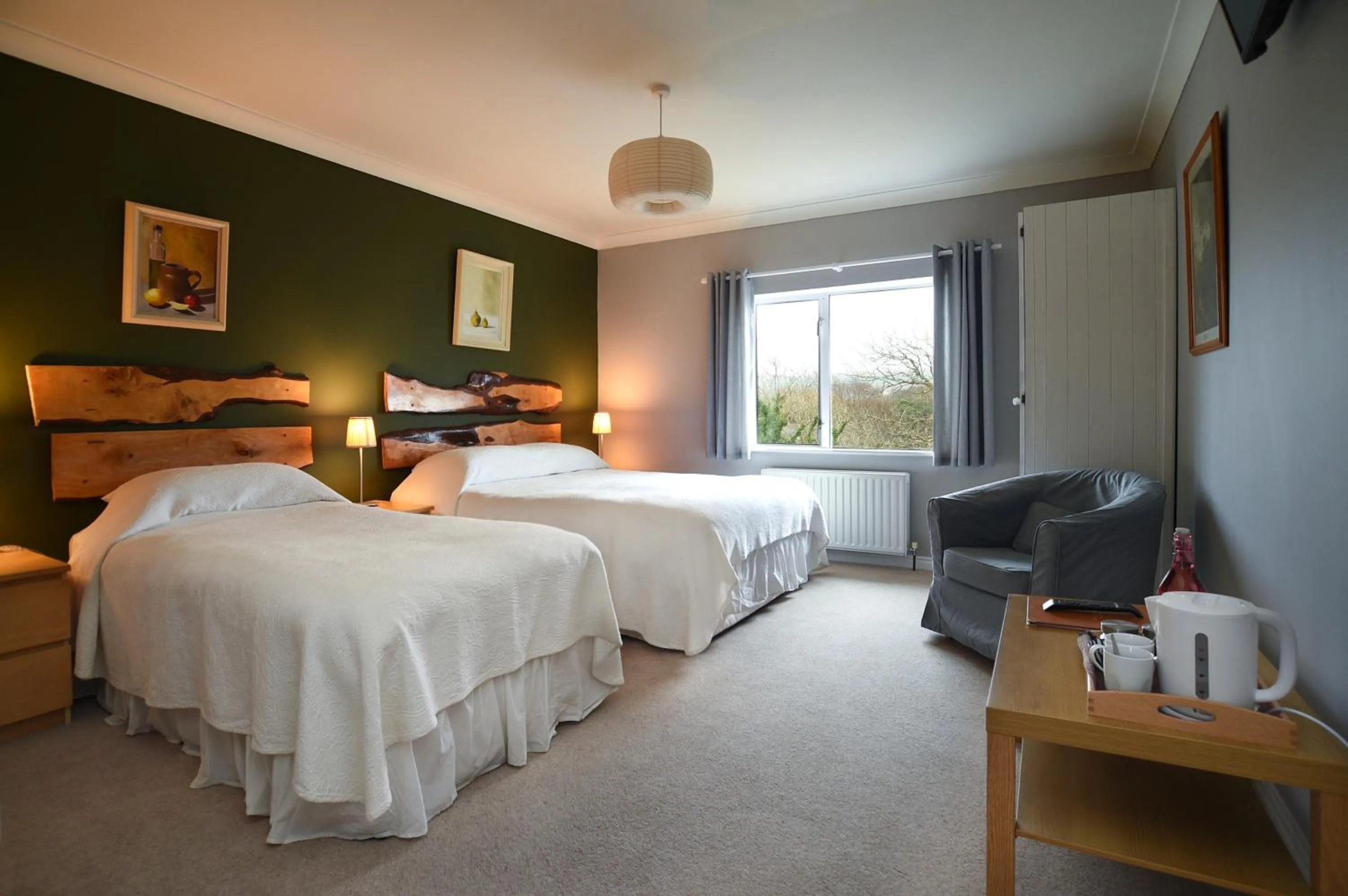 Bedroom, Bed in Sharamore House B&B