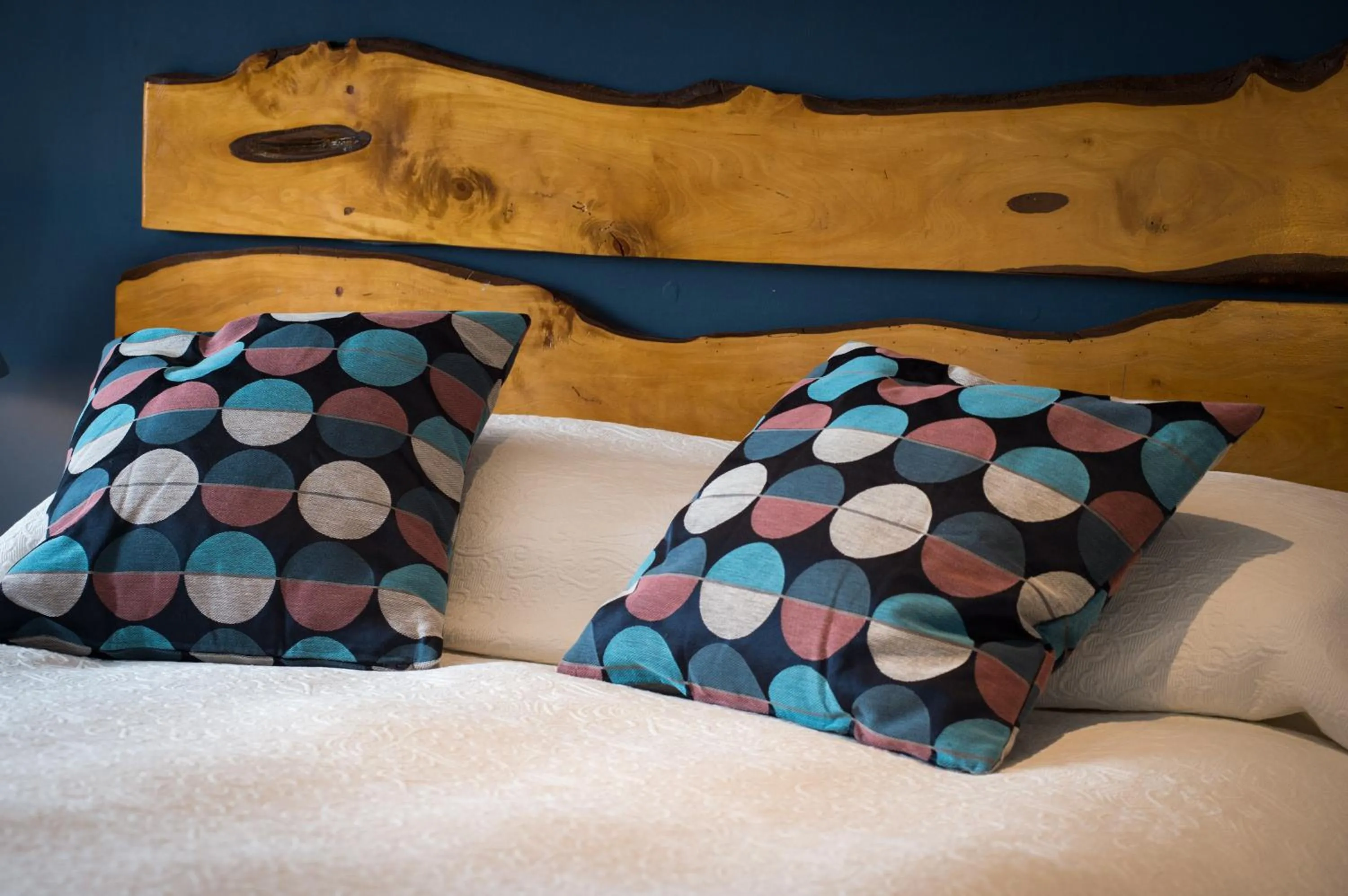 Decorative detail, Bed in Sharamore House B&B