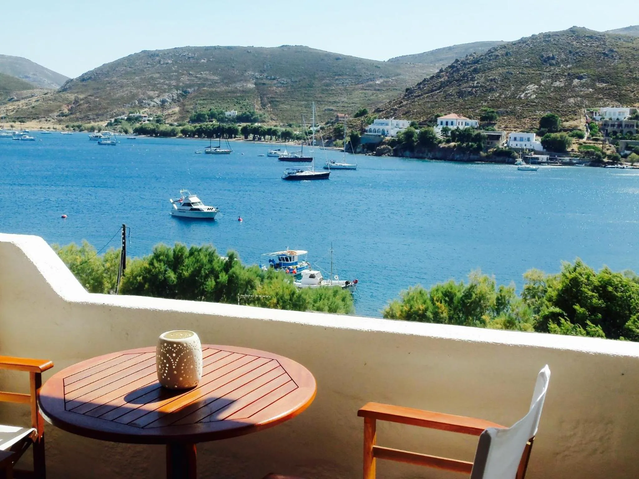 Balcony/Terrace in Alexandros Hotel