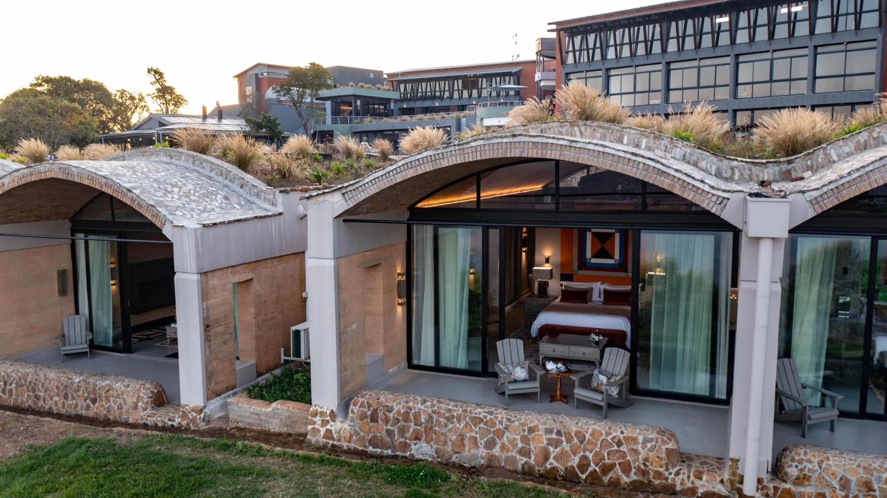 Patio in Angels View Hotel