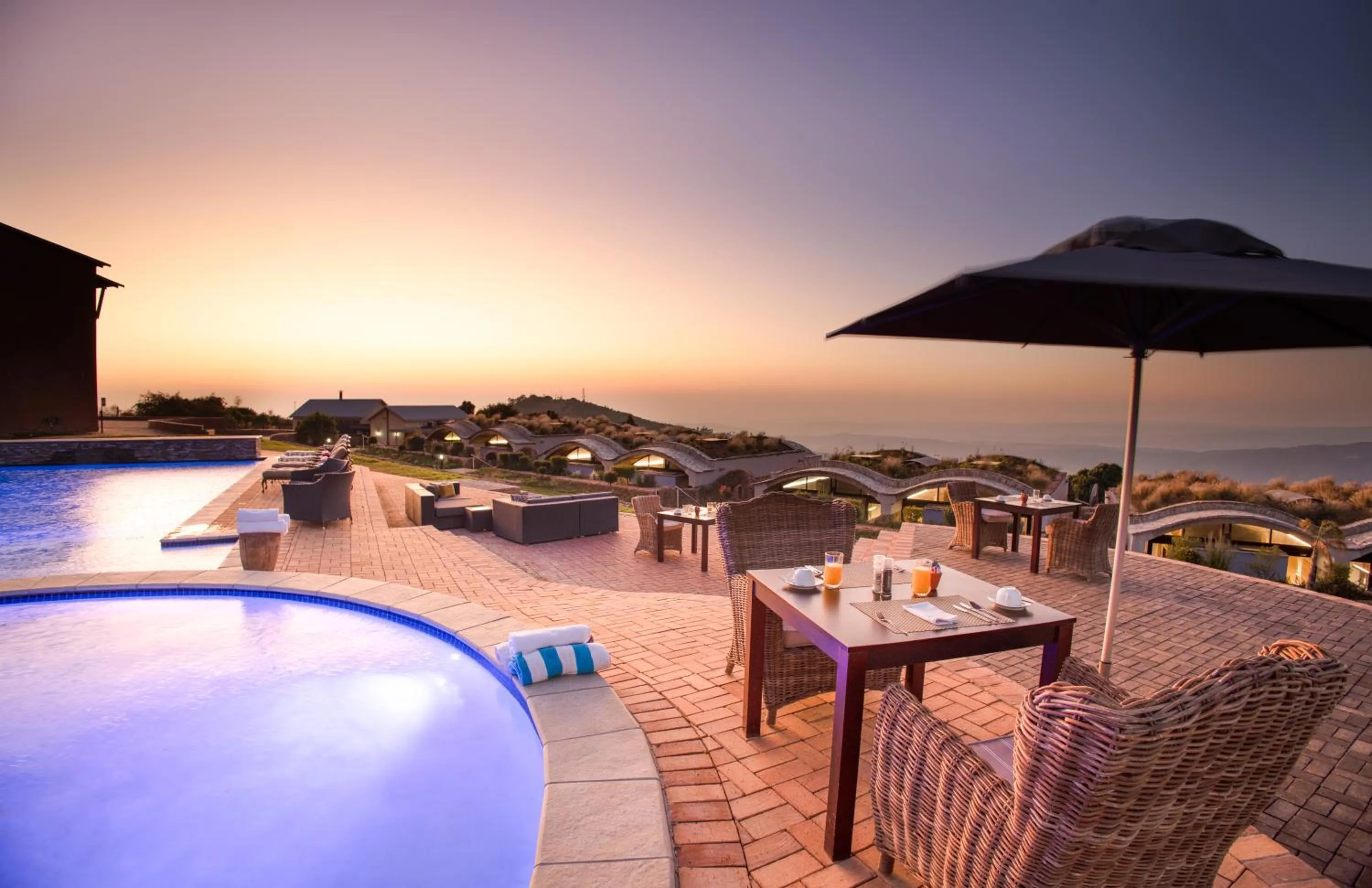 Balcony/Terrace in Angels View Hotel