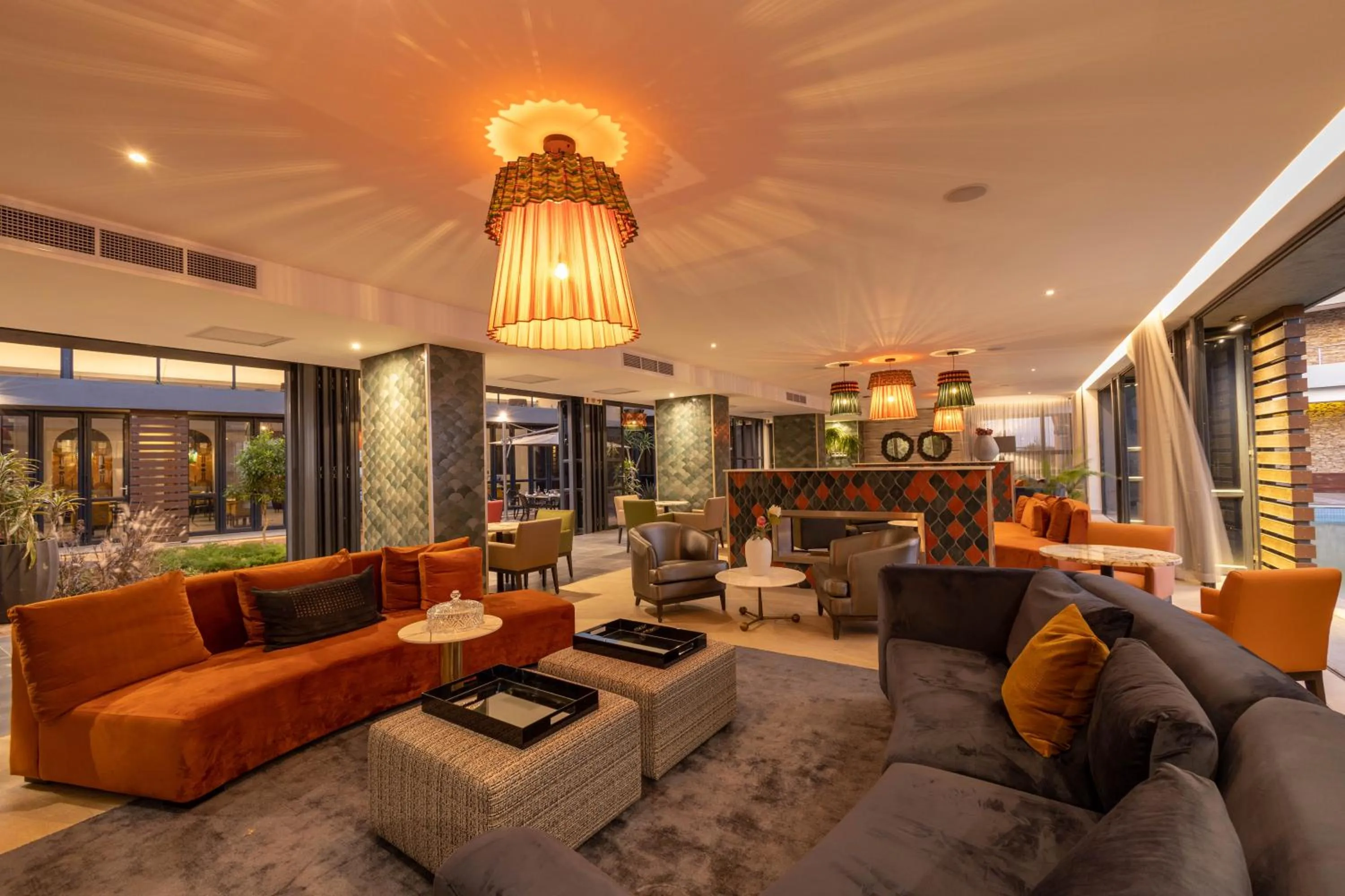 Living room in Angels View Hotel