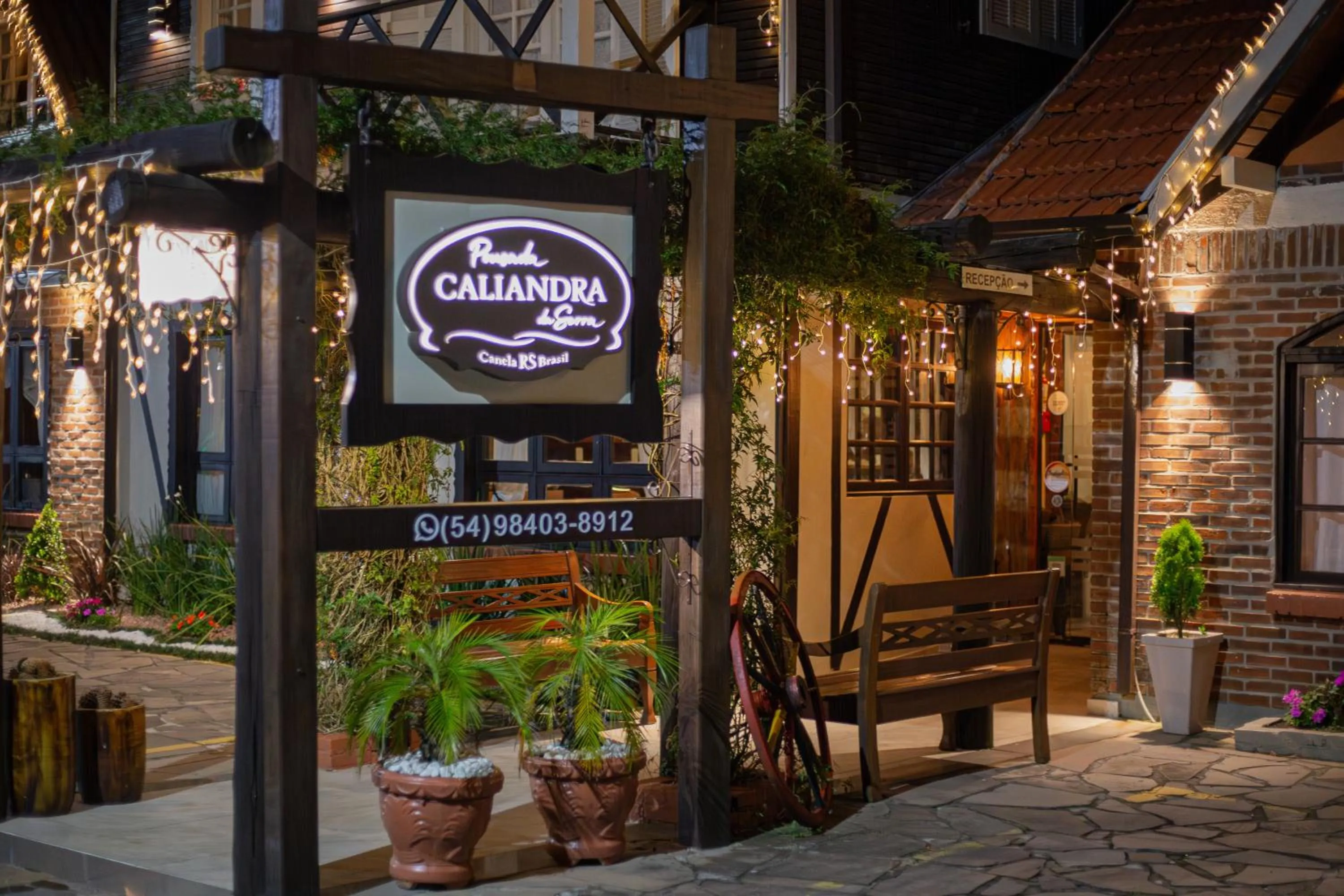 Property logo or sign in Pousada Caliandra Da Serra