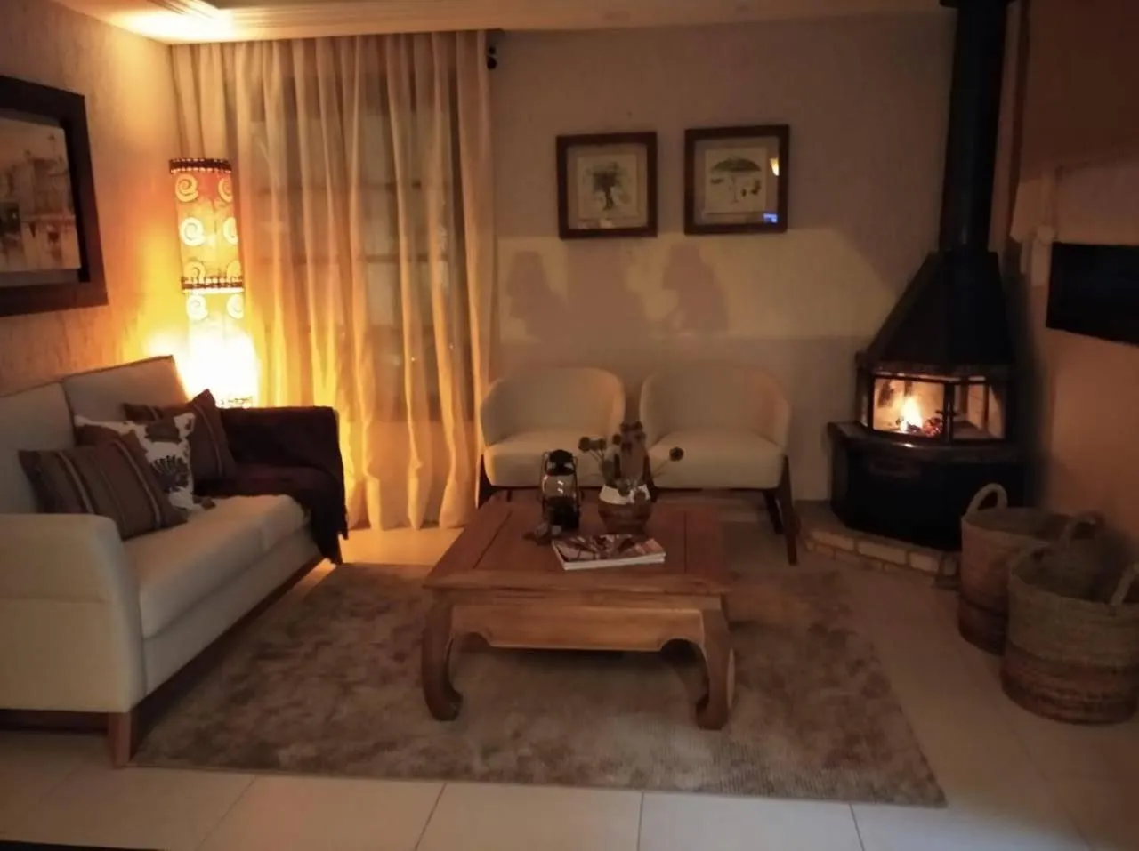 Living room in Pousada Caliandra Da Serra