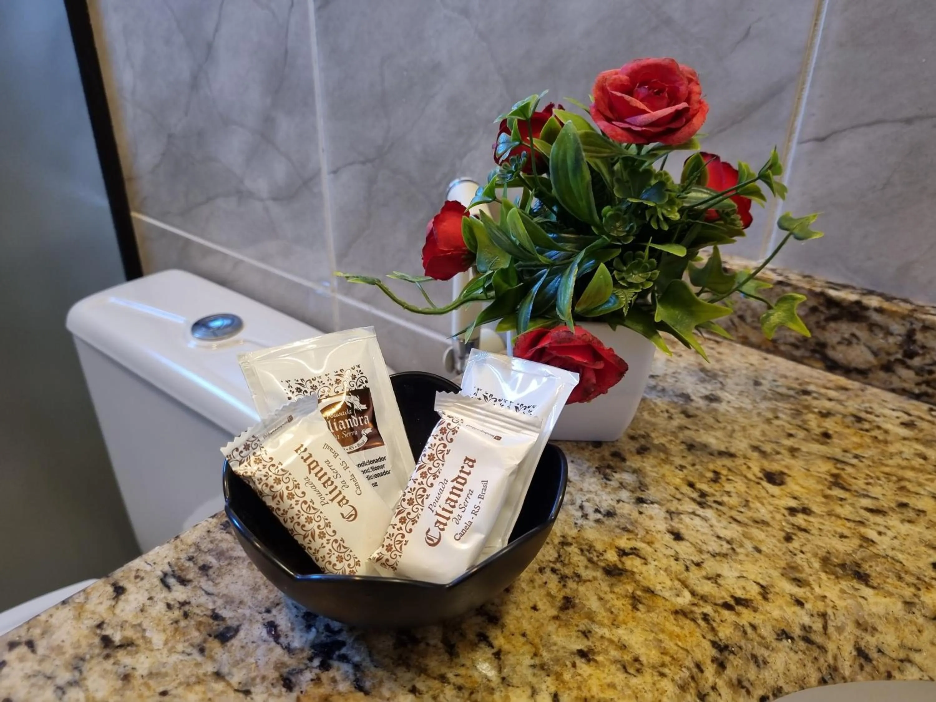 Bathroom in Pousada Caliandra Da Serra