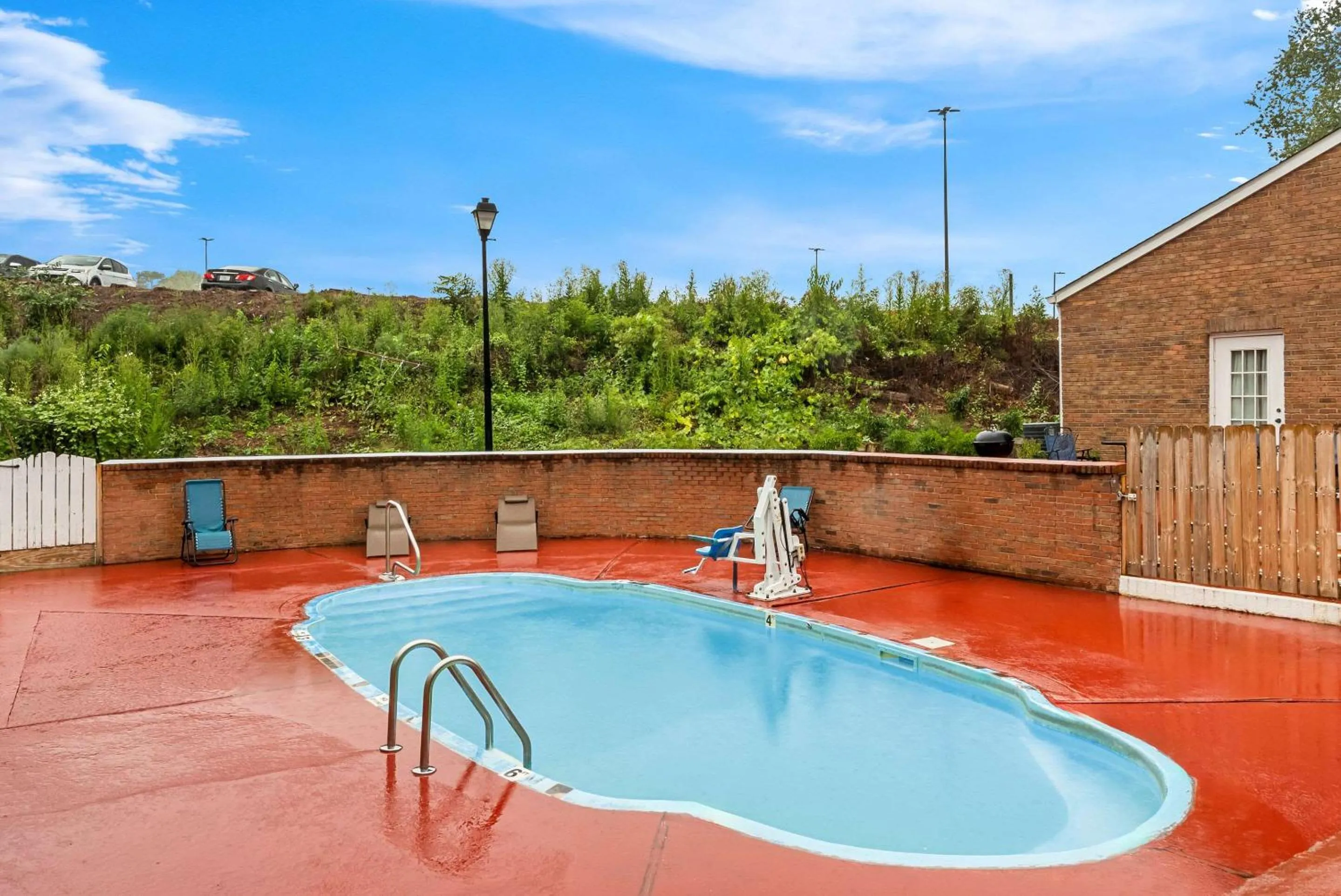 Swimming pool in Super 8 by Wyndham Cornelia