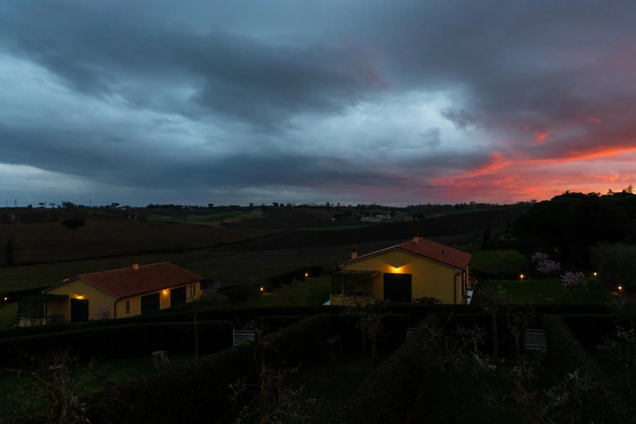Bird's eye view in Resort Borgo Syrah