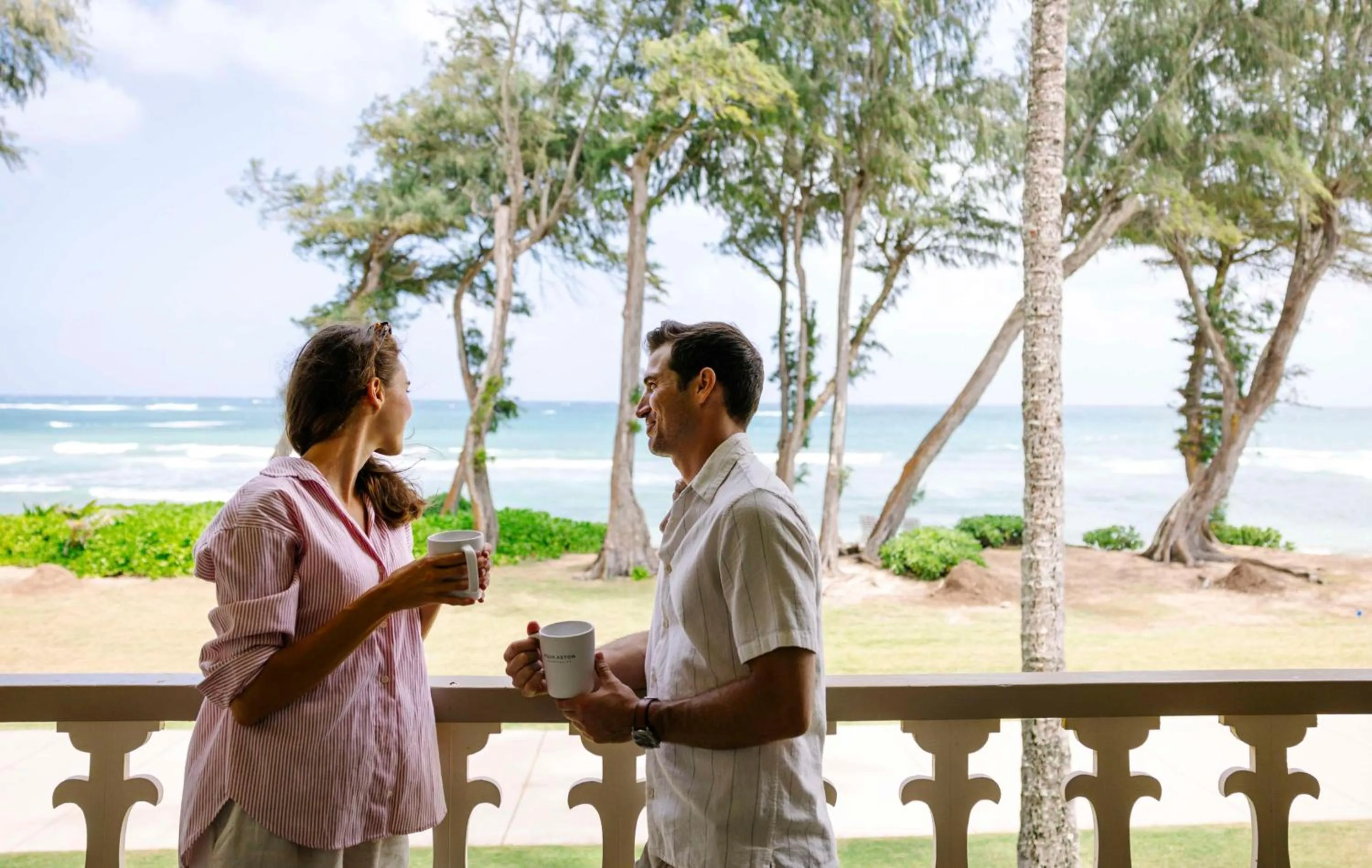 Day in Aston Islander On The Beach