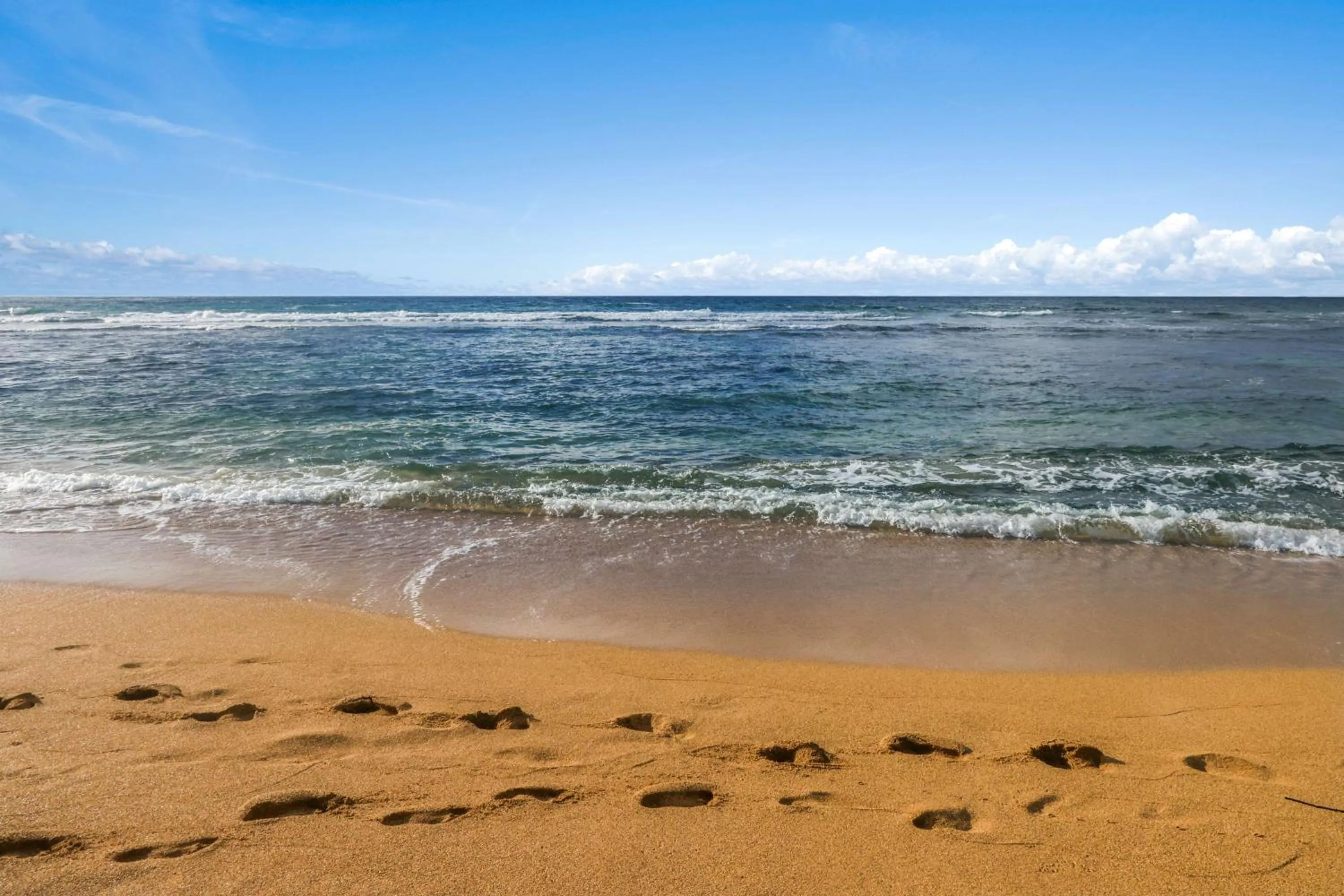 Day in Aston Islander On The Beach