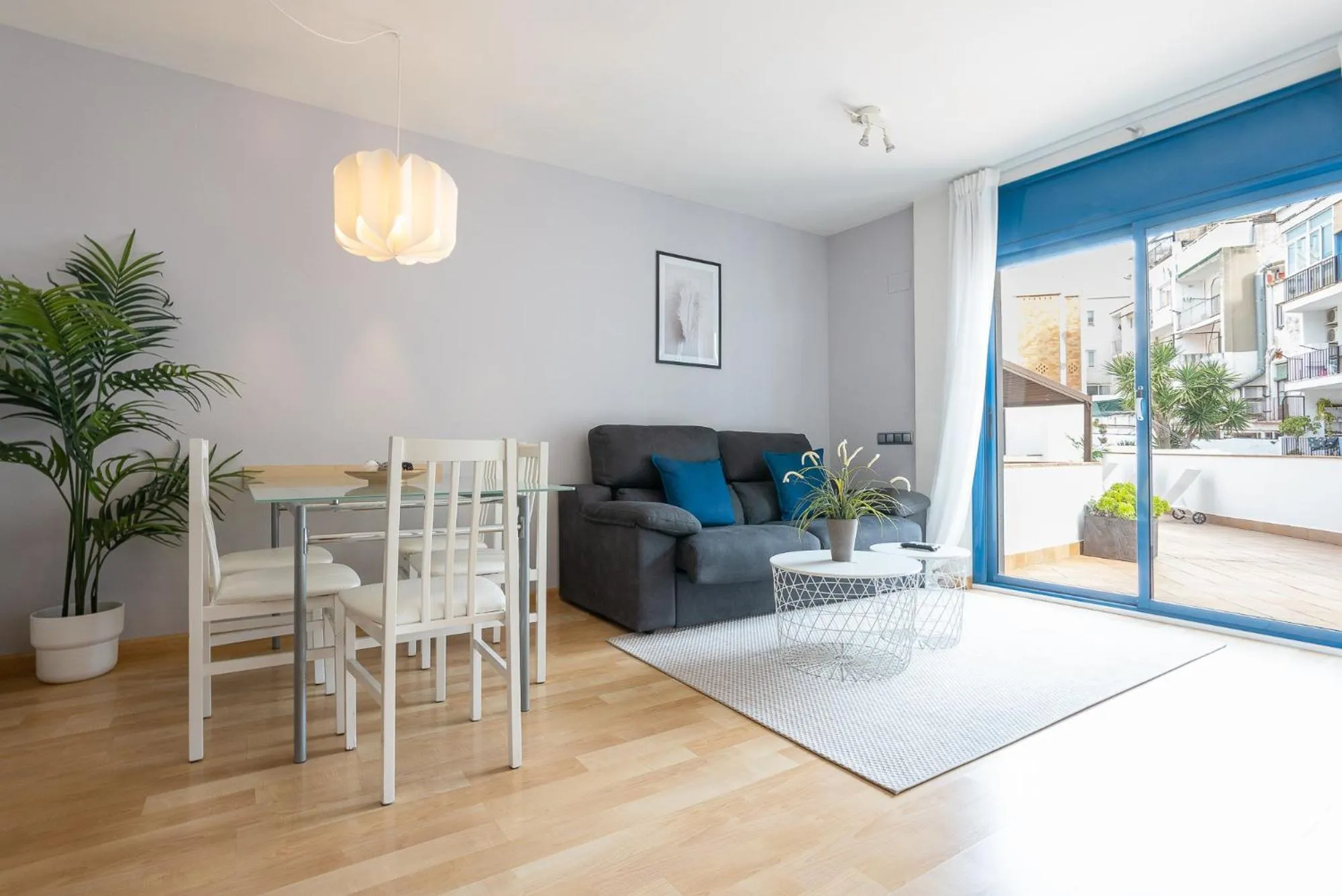 Living room in Lucas House Apartments by Sitges Group