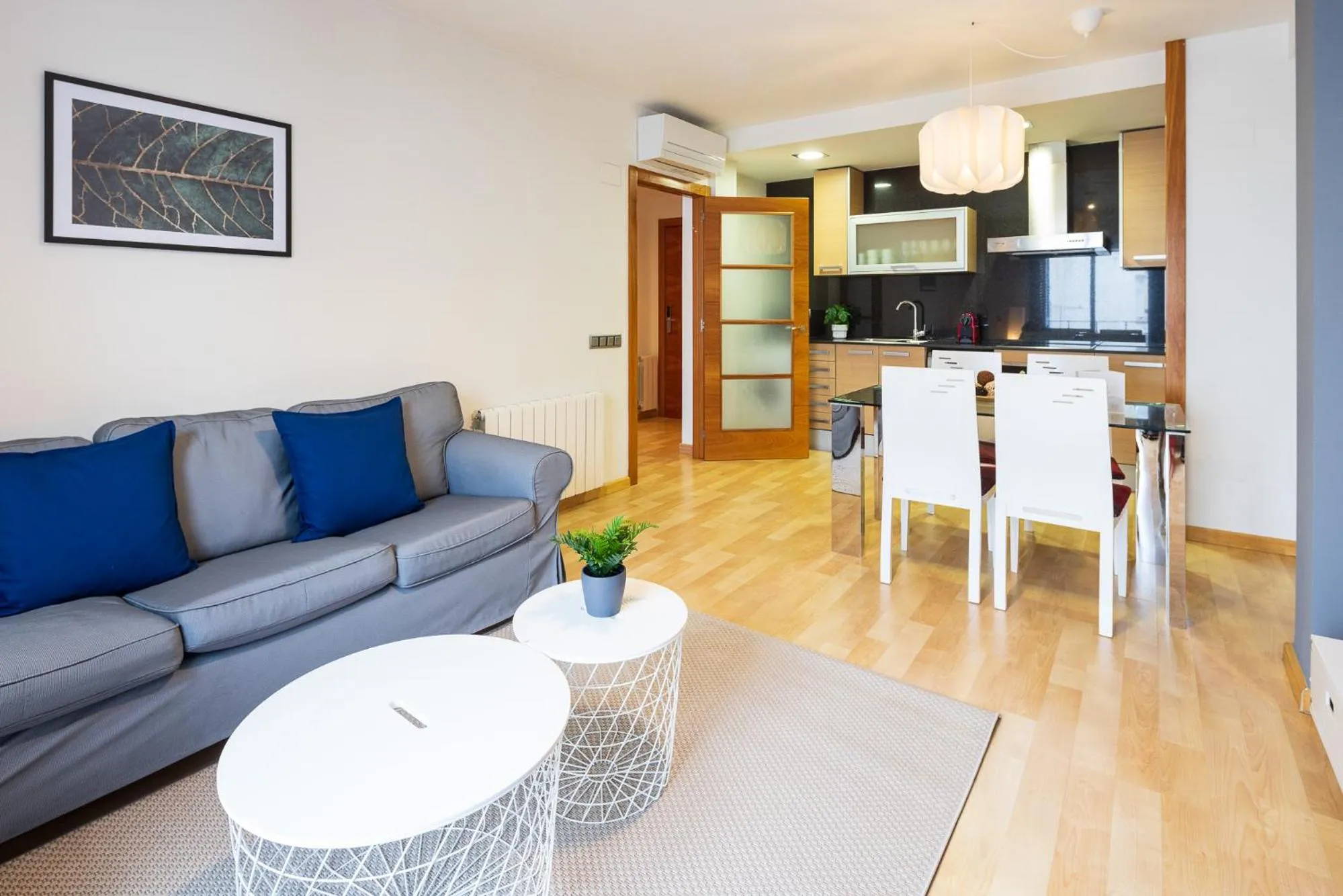 Living room in Lucas House Apartments by Sitges Group