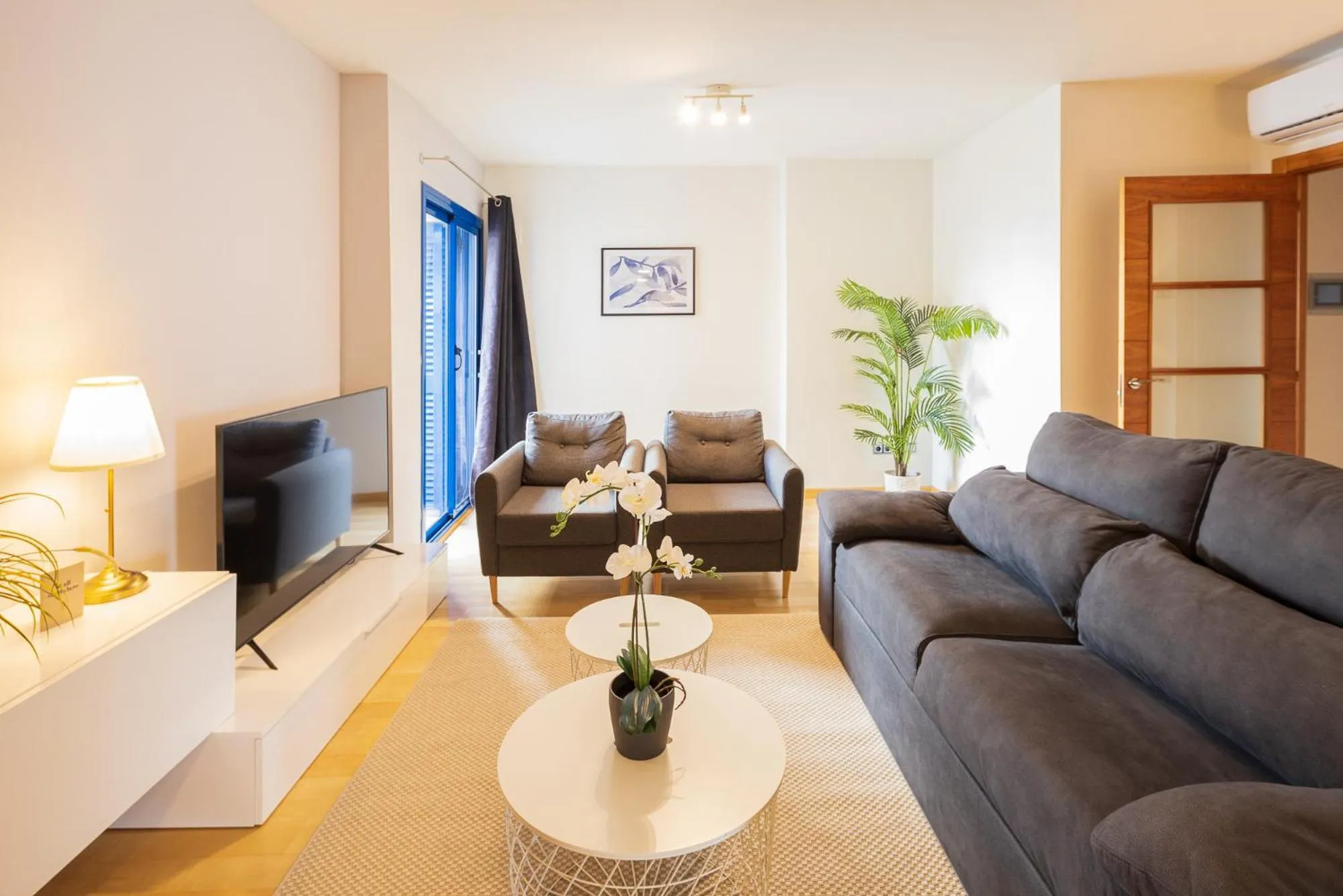Living room in Lucas House Apartments by Sitges Group