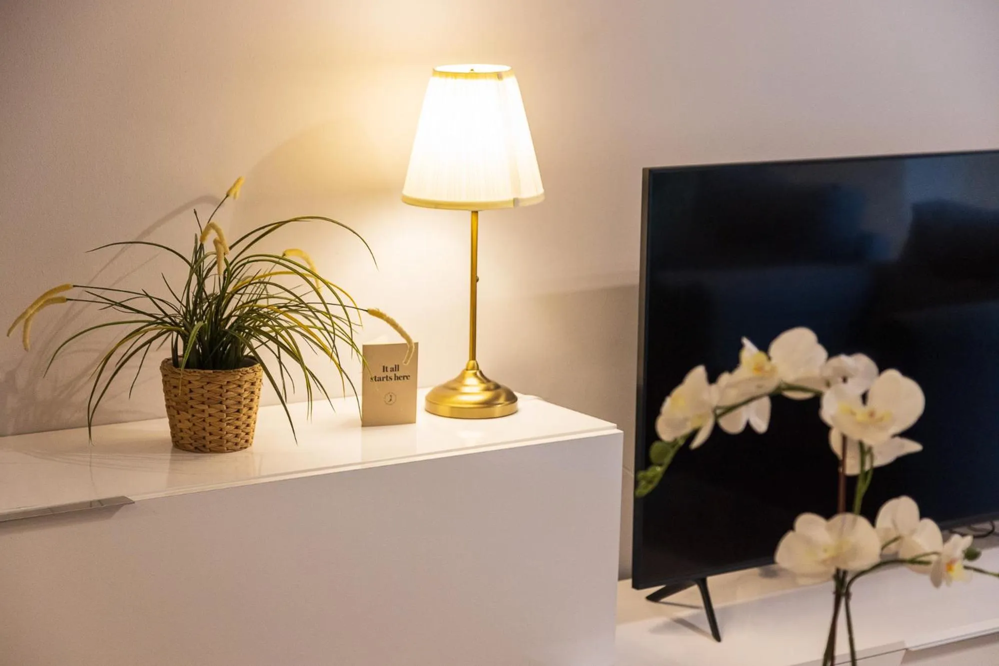 TV and multimedia in Lucas House Apartments by Sitges Group