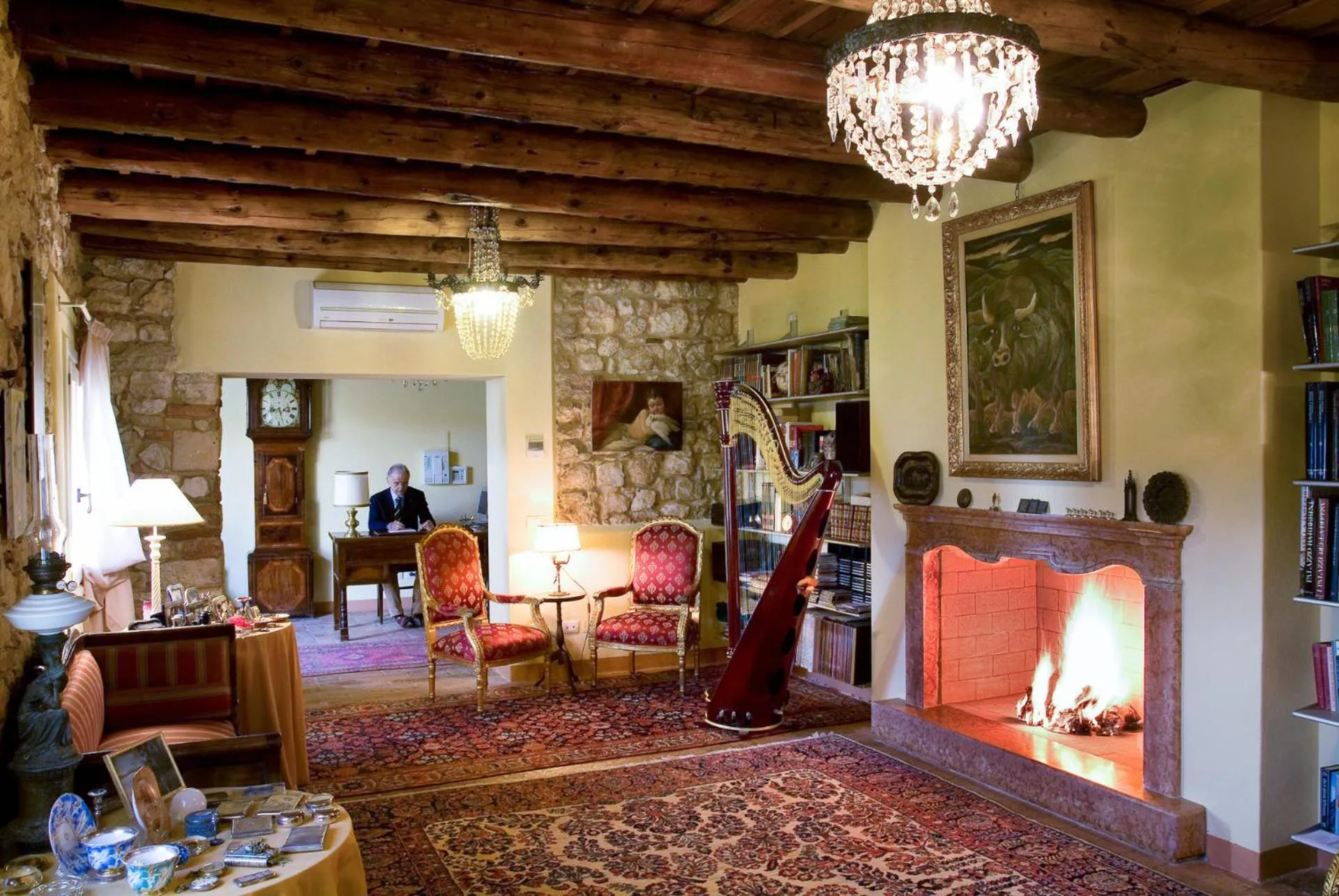 Lobby or reception in Agriturismo Delo