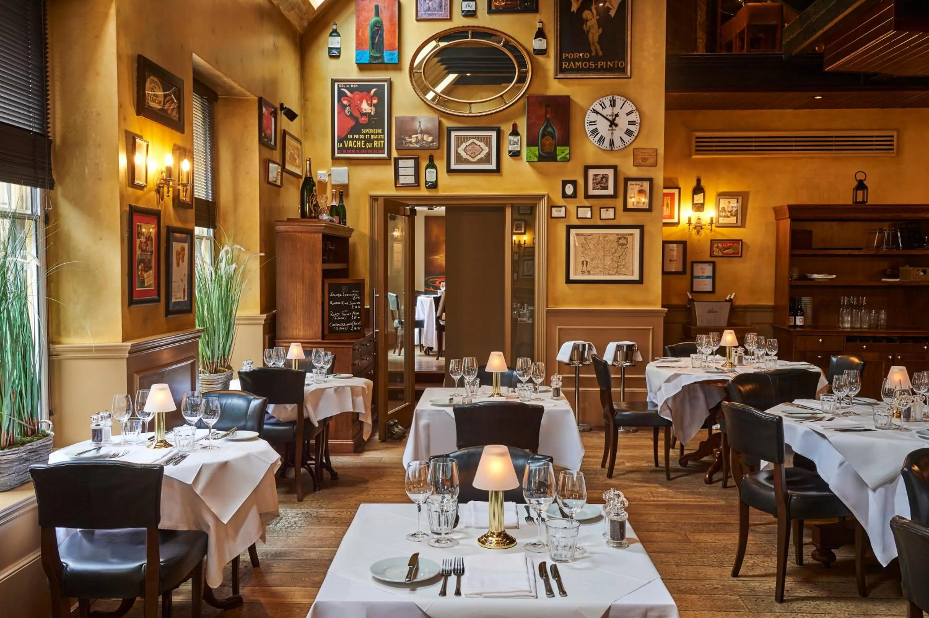 Restaurant/places to eat in Hotel Du Vin Edinburgh