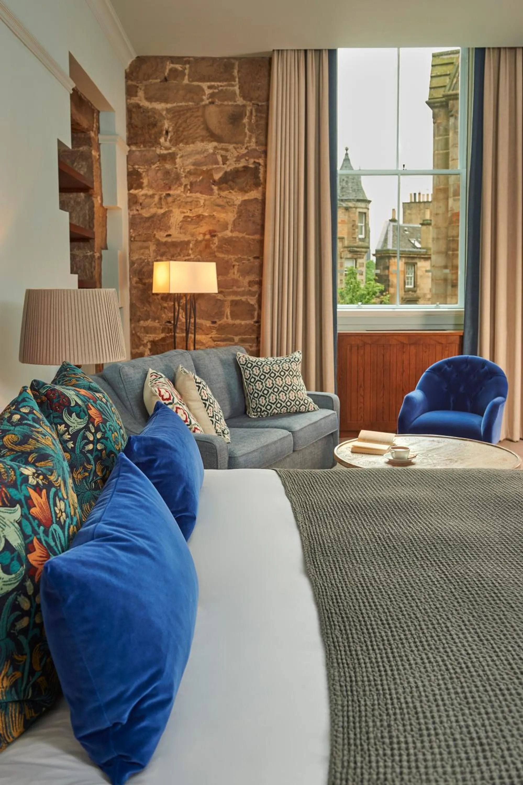 Bedroom, Bed in Hotel Du Vin Edinburgh