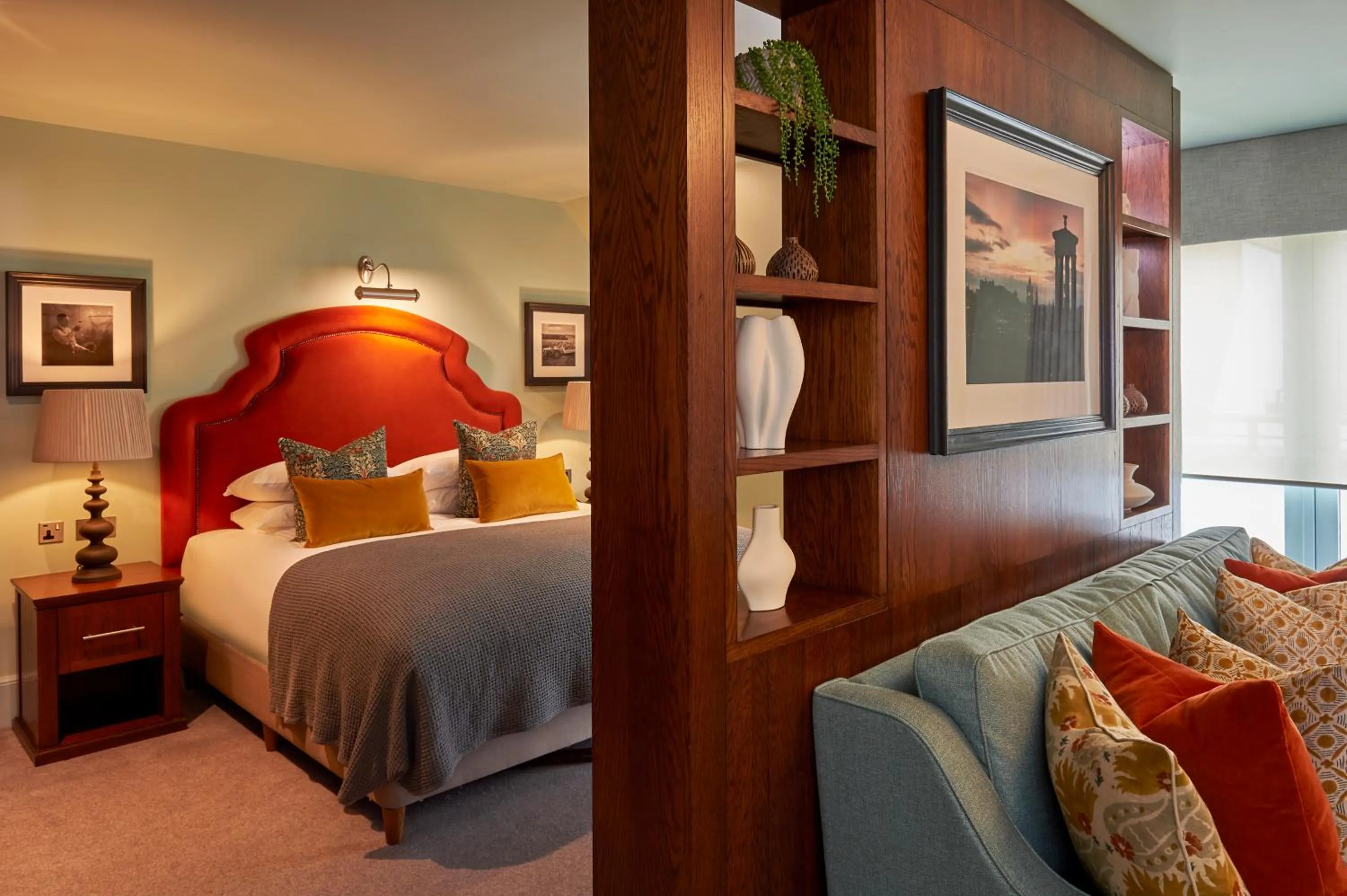 Bedroom, Bed in Hotel Du Vin Edinburgh