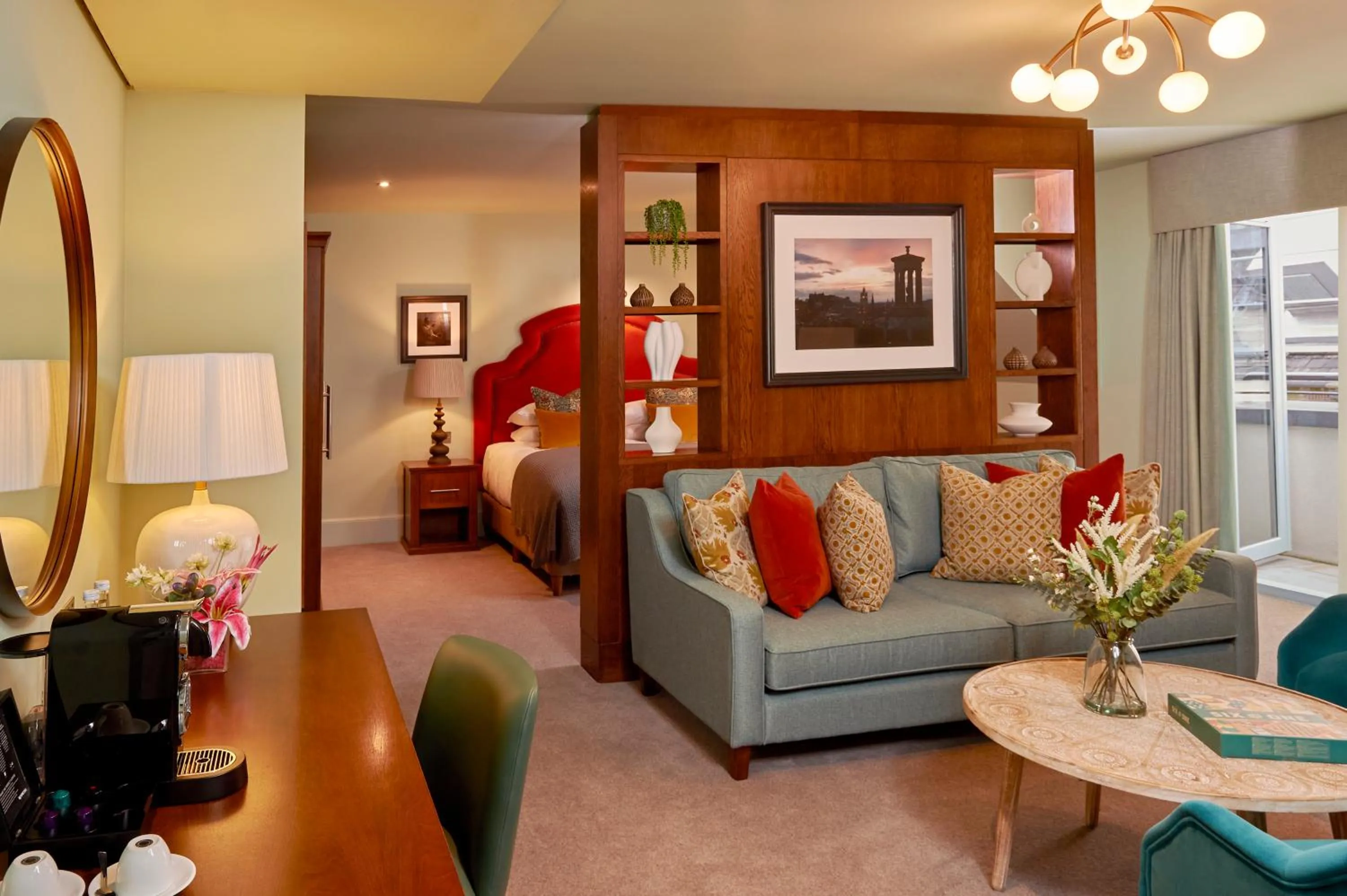 Bedroom in Hotel Du Vin Edinburgh