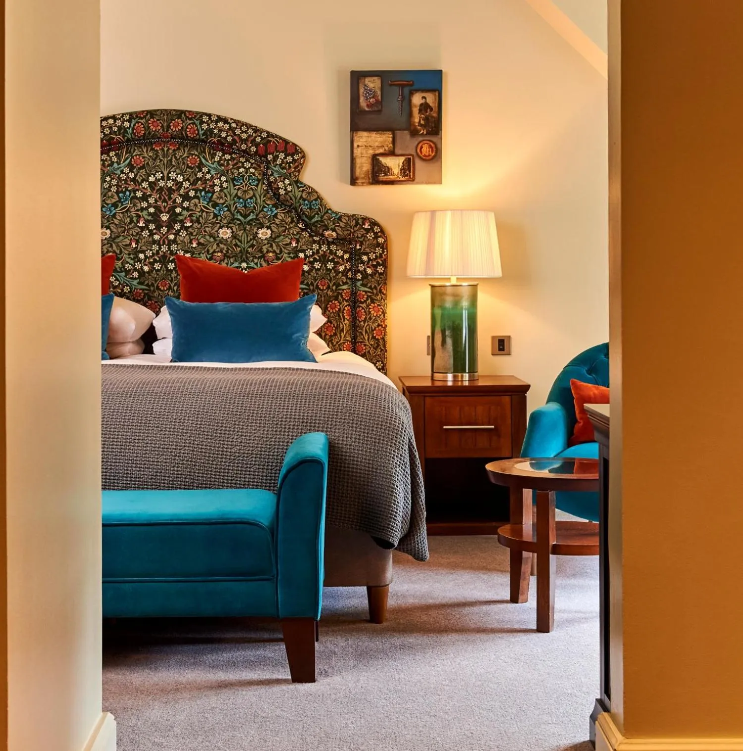 Bedroom, Bed in Hotel Du Vin Edinburgh