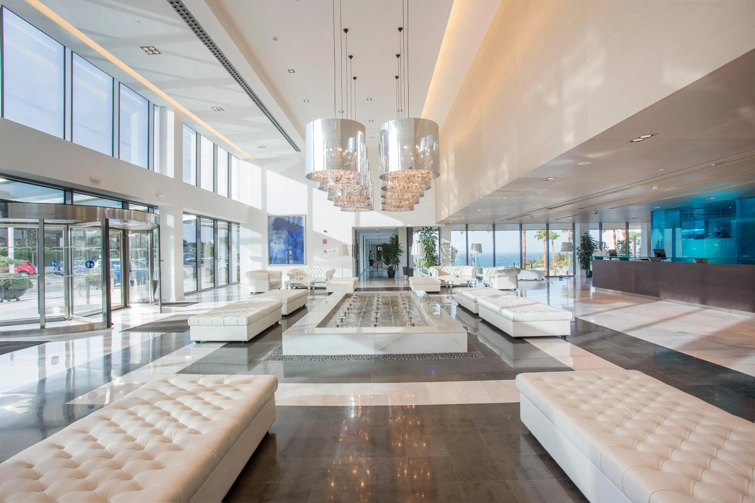 Lobby or reception in Hipotels Gran Conil