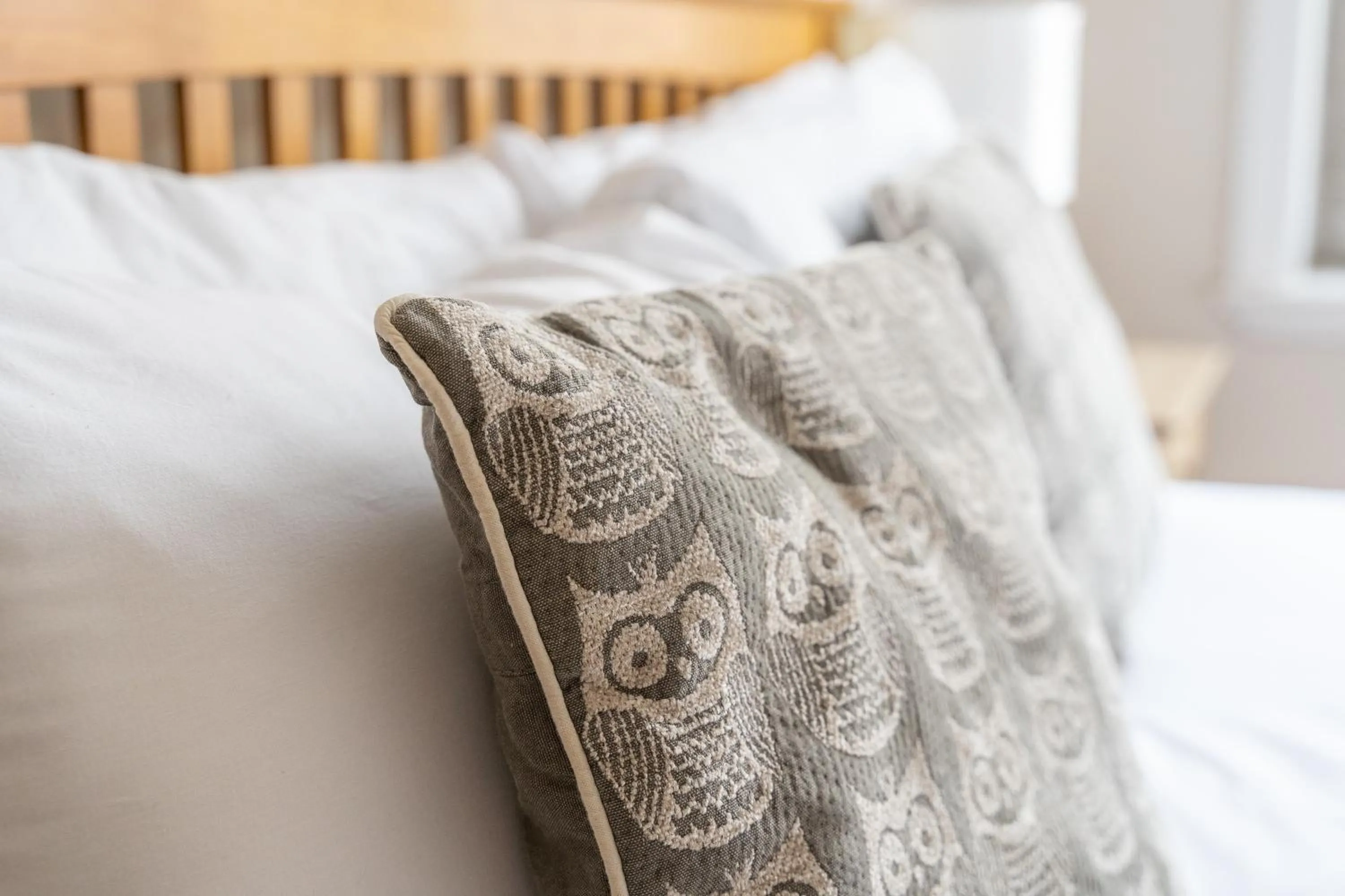 Decorative detail, Bed in Castle Properties:Eton-The College