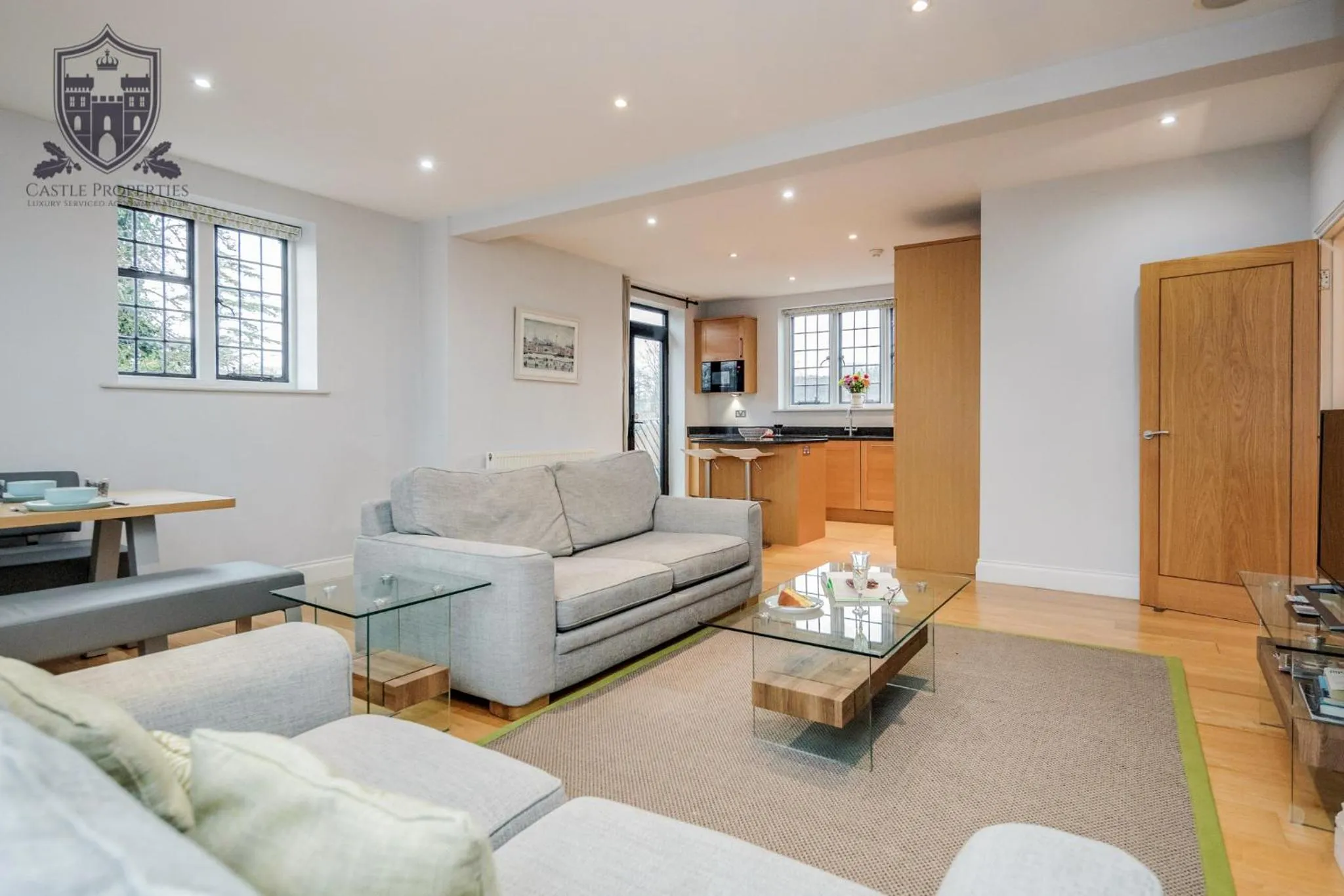 Communal lounge/ TV room in Castle Properties:Eton-The College