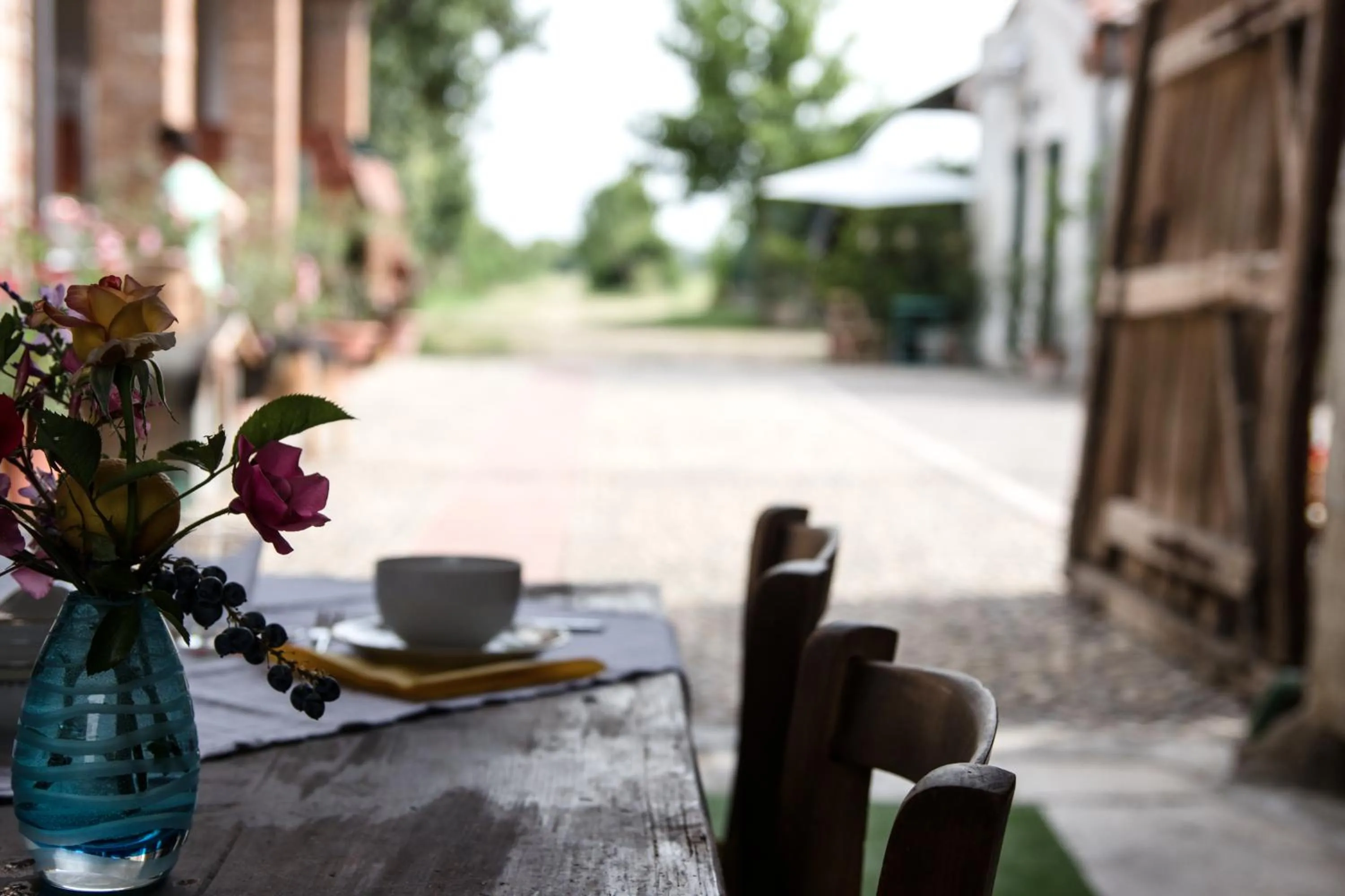 Patio in B&B Antica cascina
