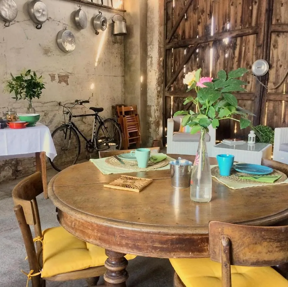 Patio in B&B Antica cascina