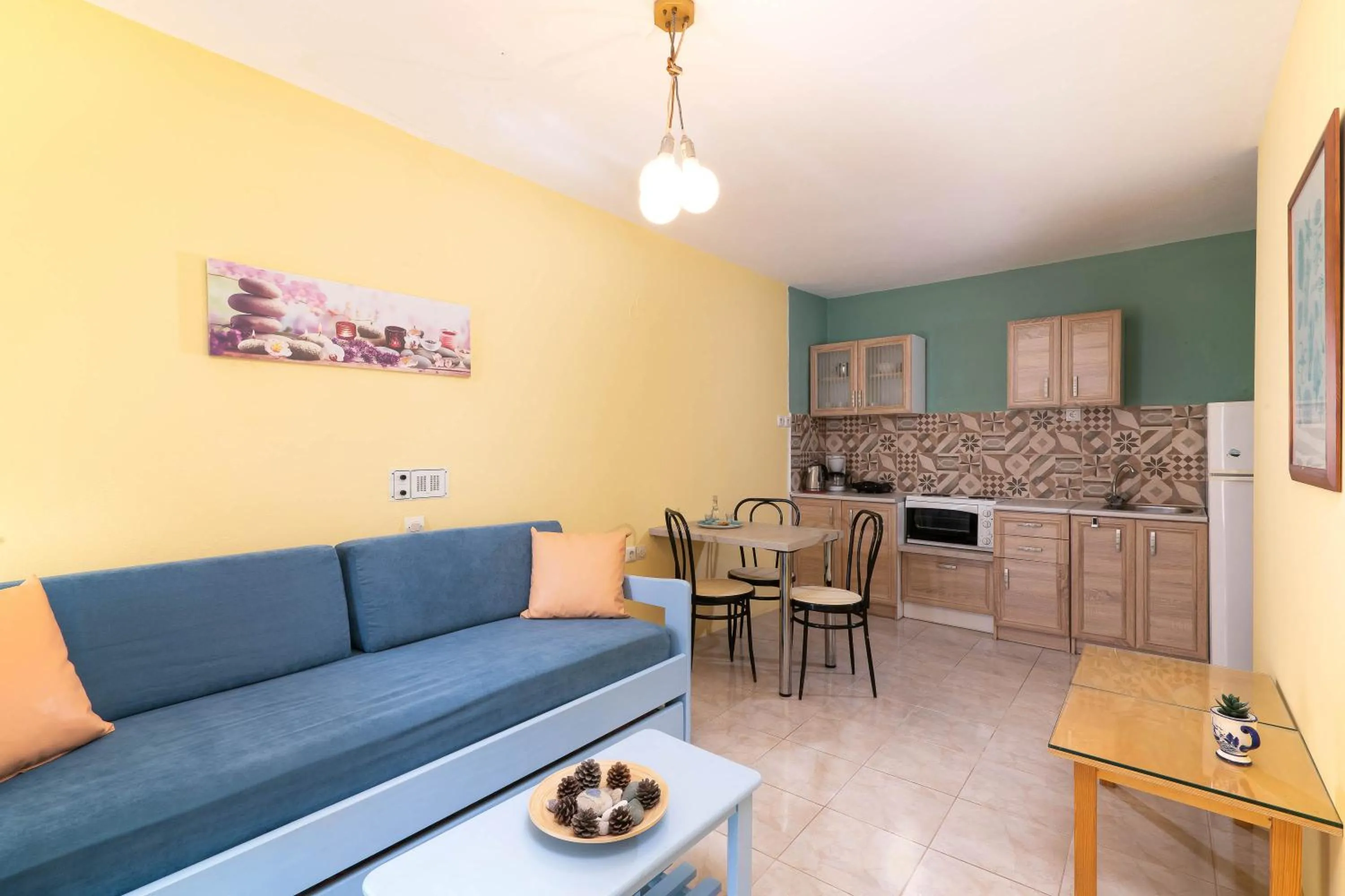 Kitchen or kitchenette in Afroditi Apartments