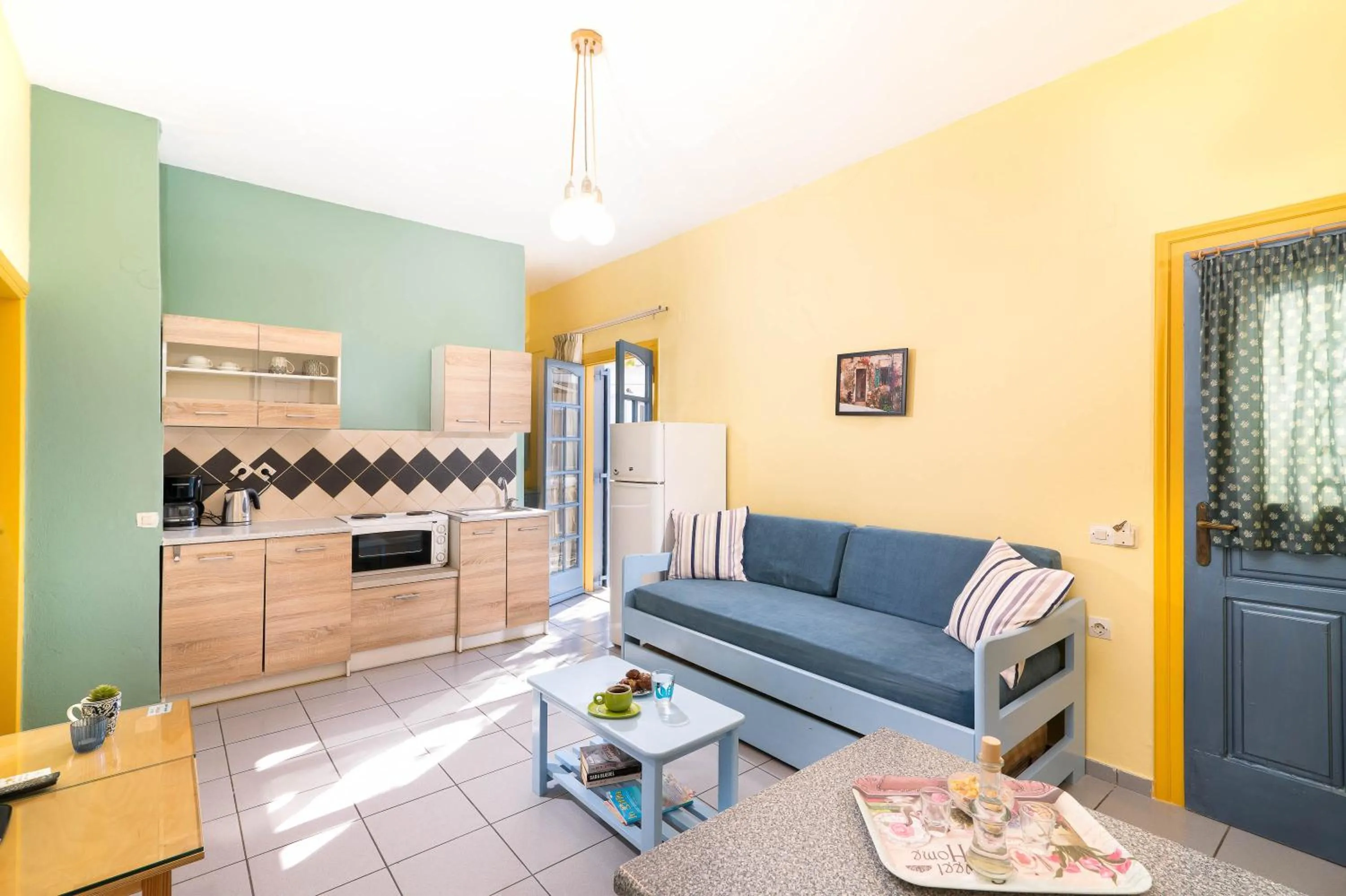 Kitchen or kitchenette in Afroditi Apartments