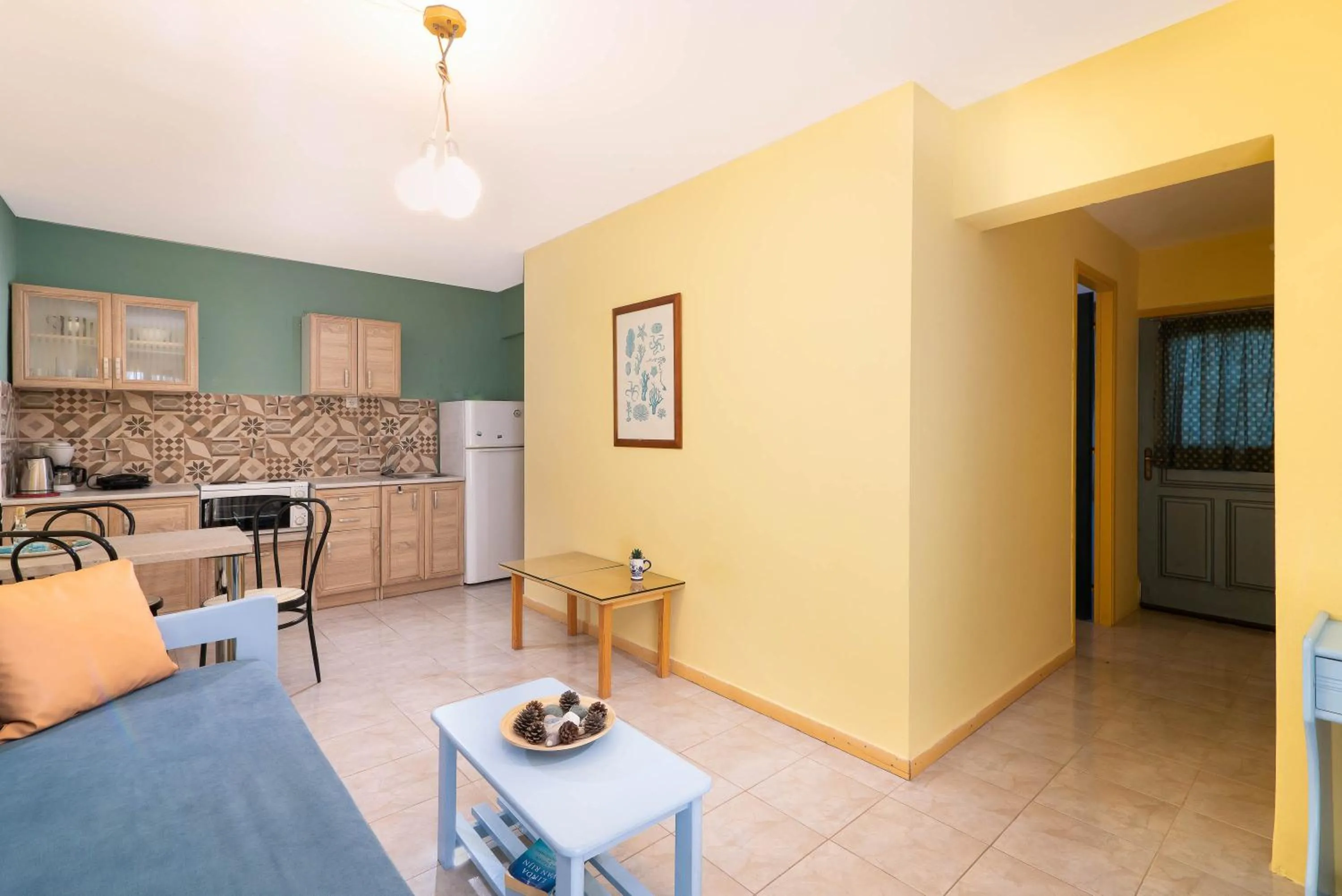 Kitchen or kitchenette in Afroditi Apartments