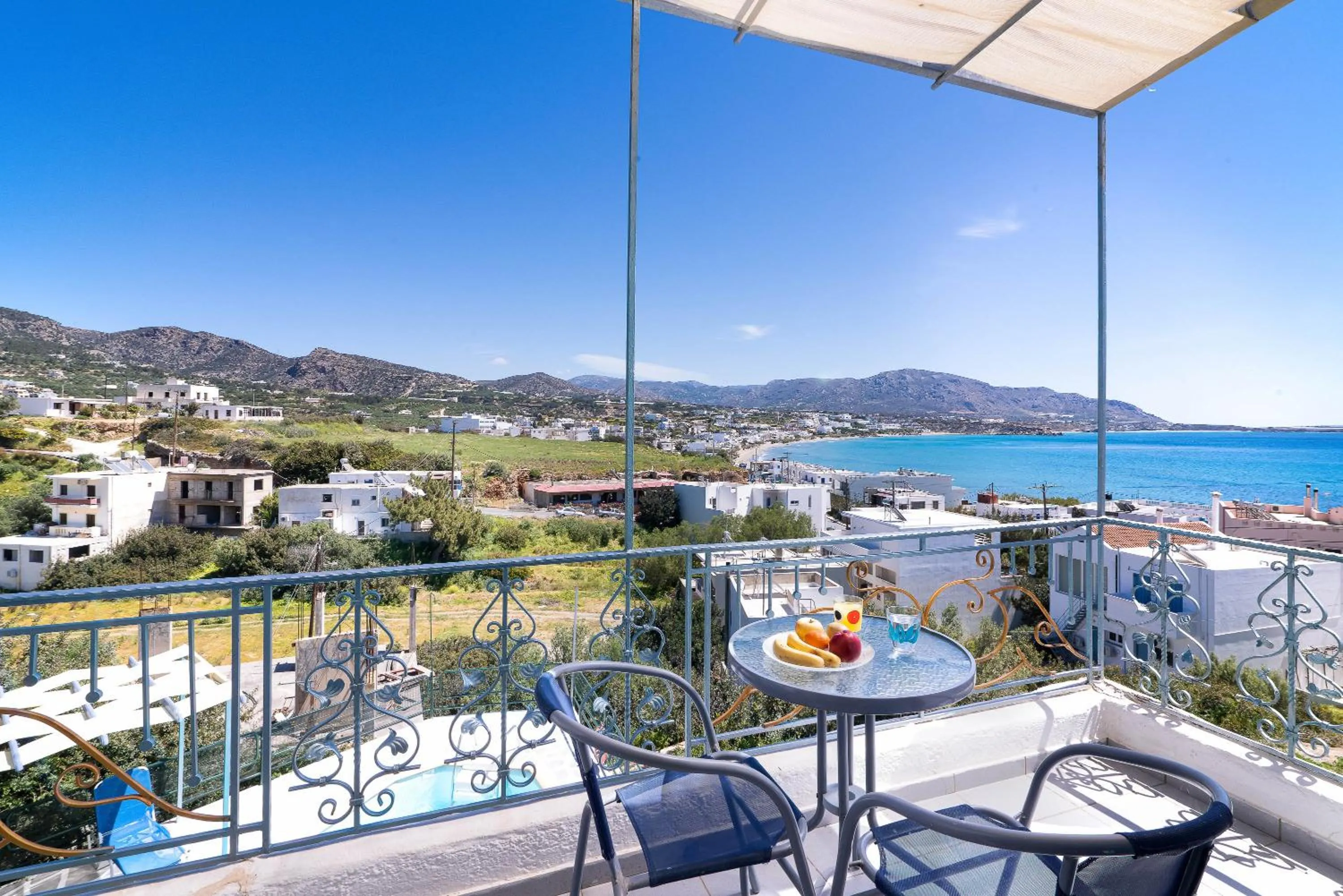 Patio in Afroditi Apartments