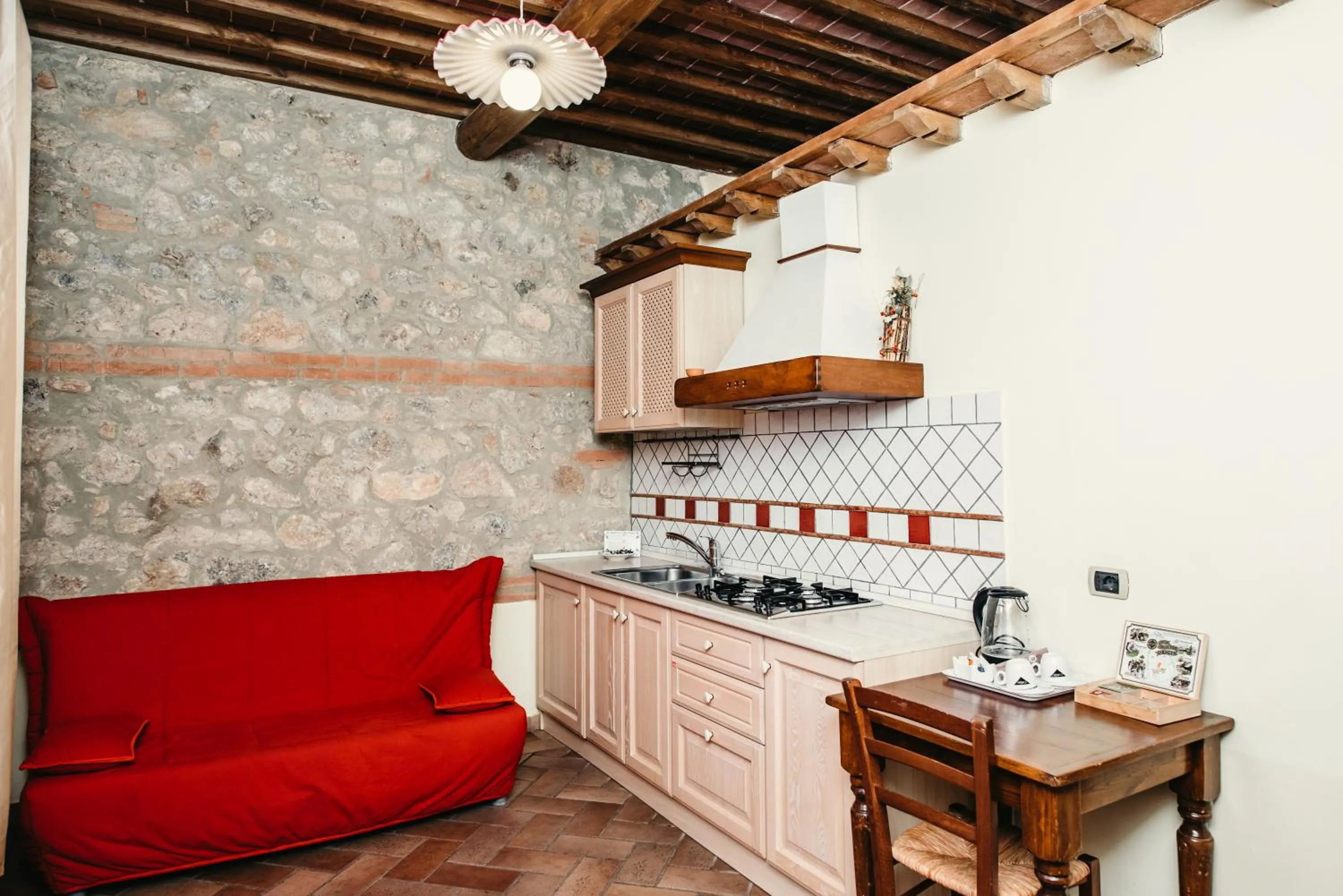 Kitchen or kitchenette in Casa Di Campagna In Toscana