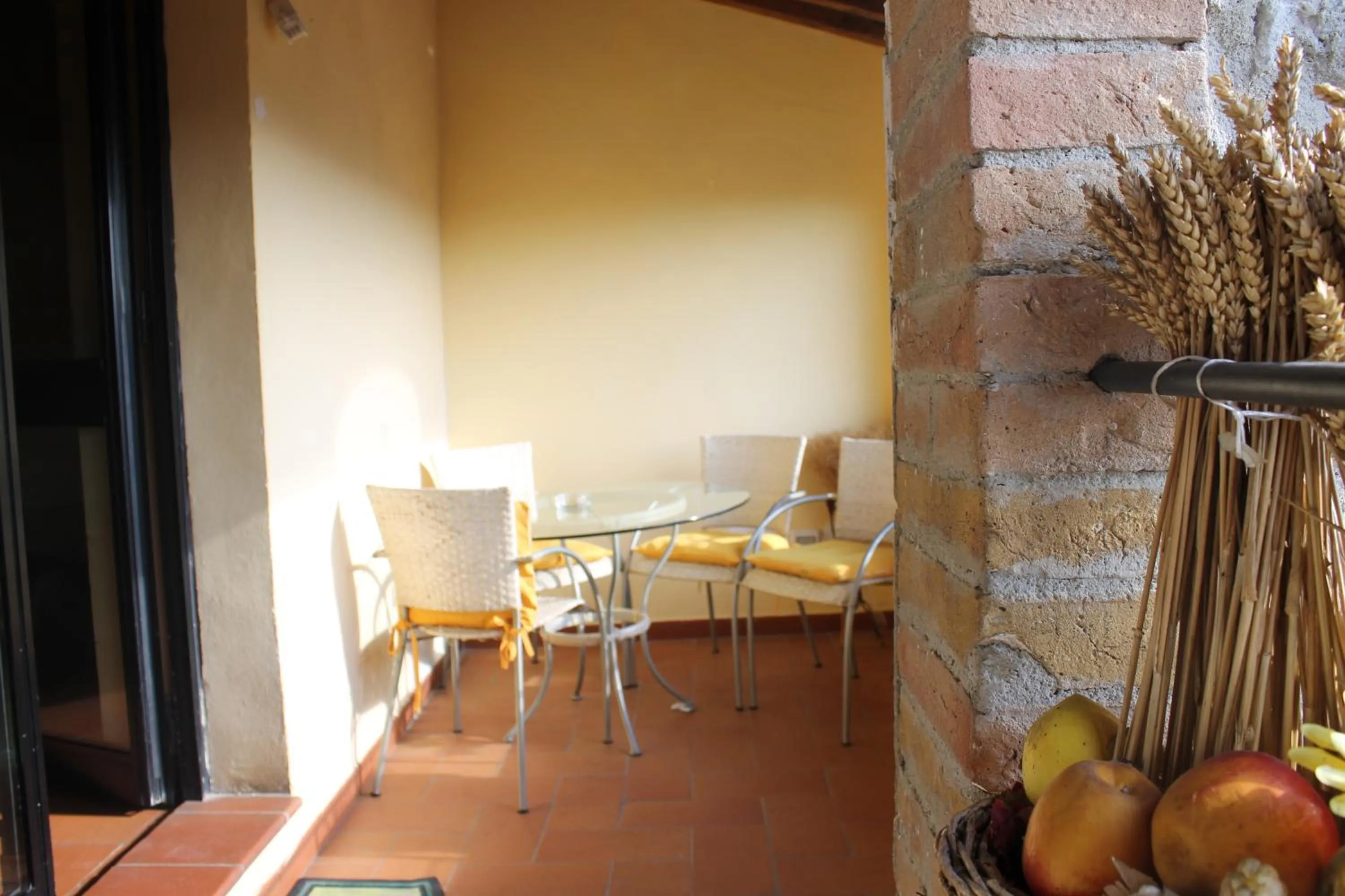 Balcony/Terrace in Casa Di Campagna In Toscana