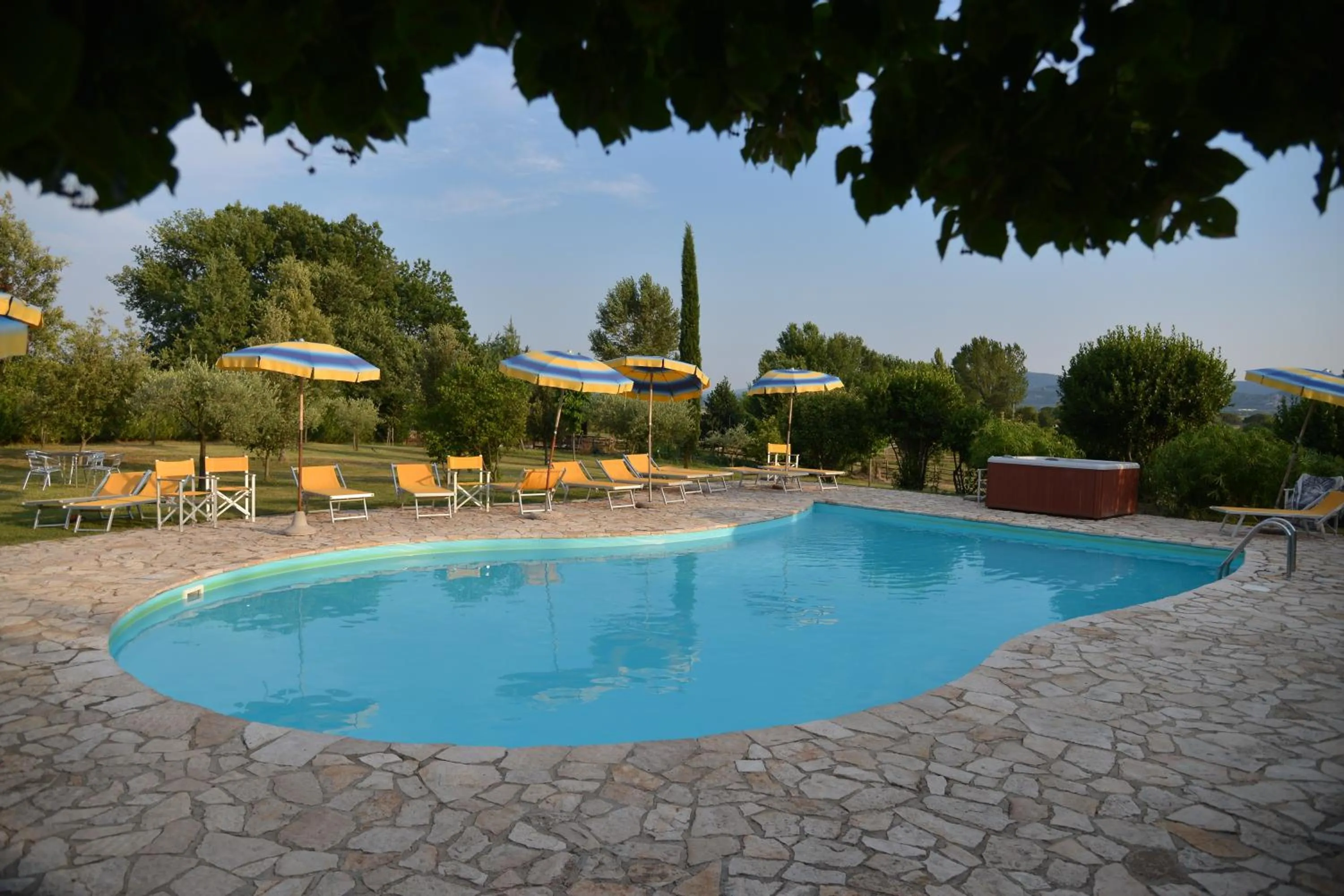 Swimming pool in Casa Di Campagna In Toscana