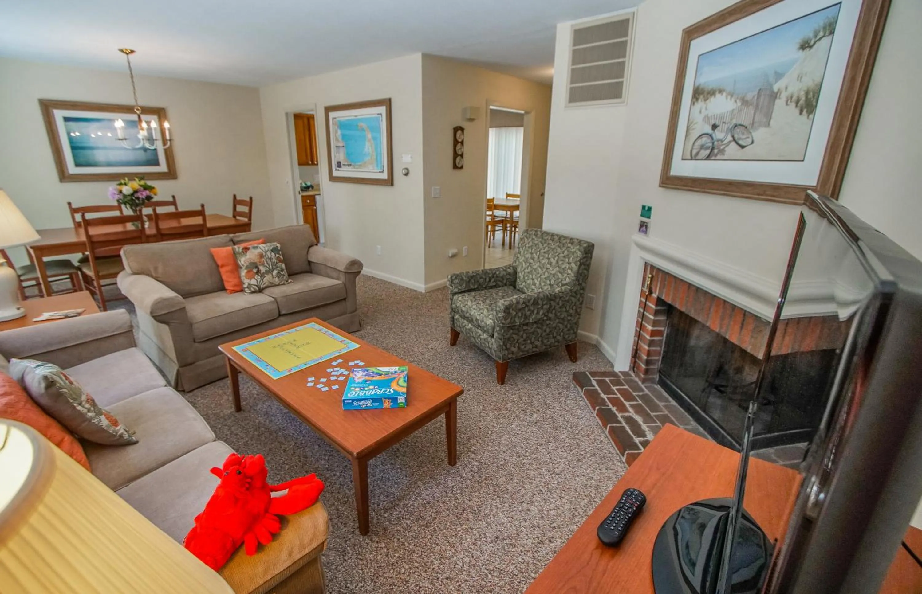 Living room in Brewster Green Resort