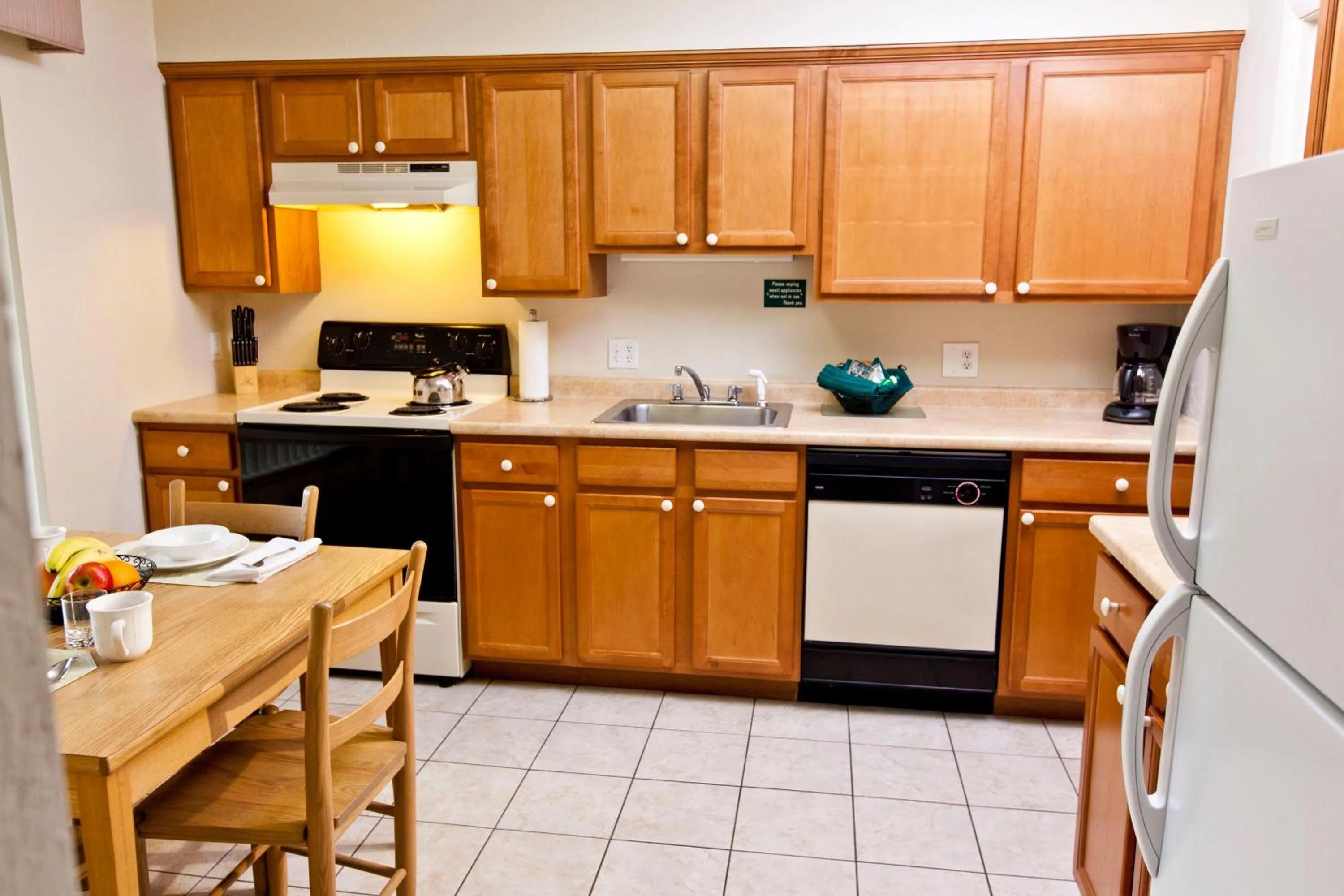 Kitchen or kitchenette in Brewster Green Resort